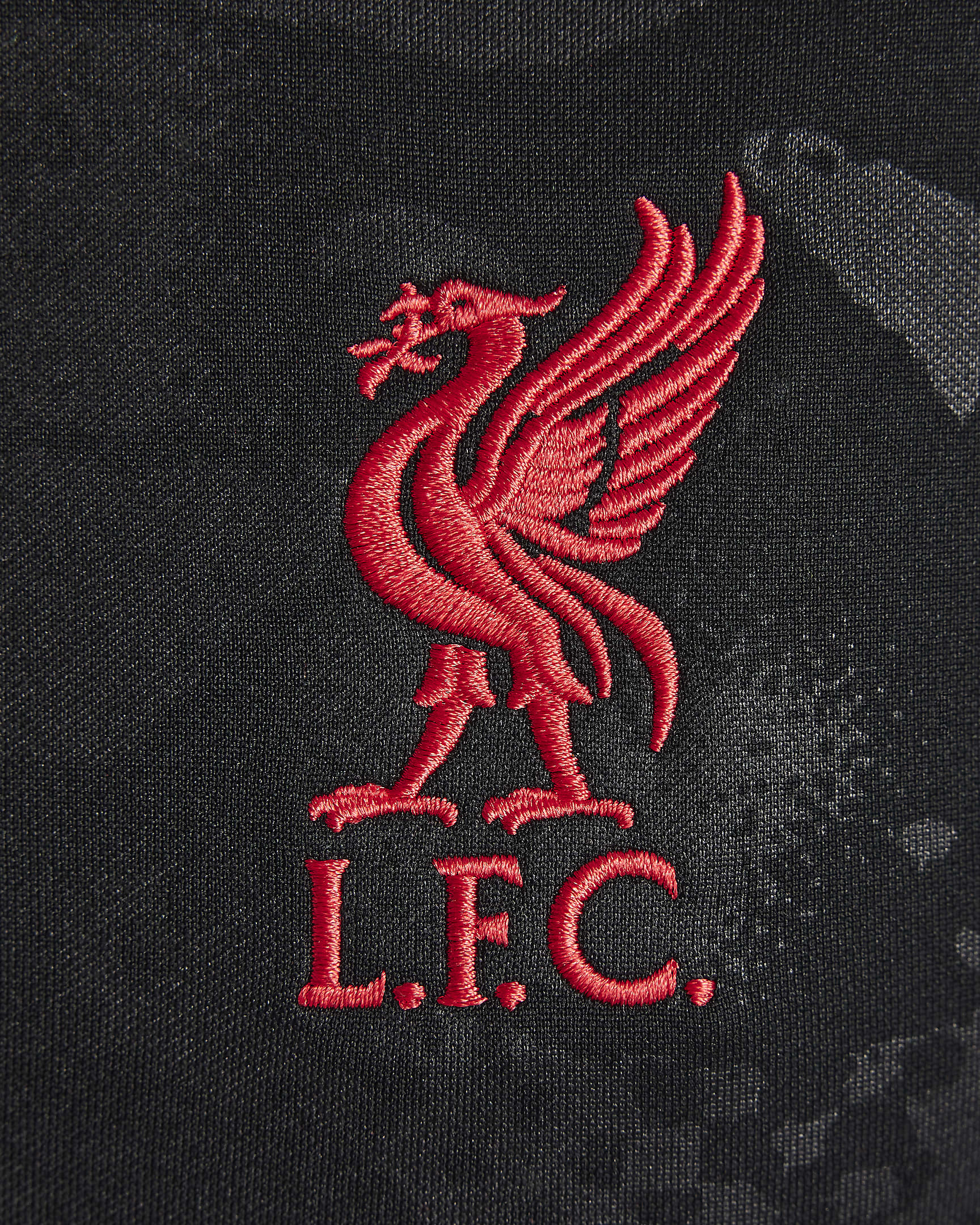 3e haut de foot d'avant-match Nike Dri-FIT Liverpool FC Academy Pro pour ado - Noir/Chrome Yellow/Global Red