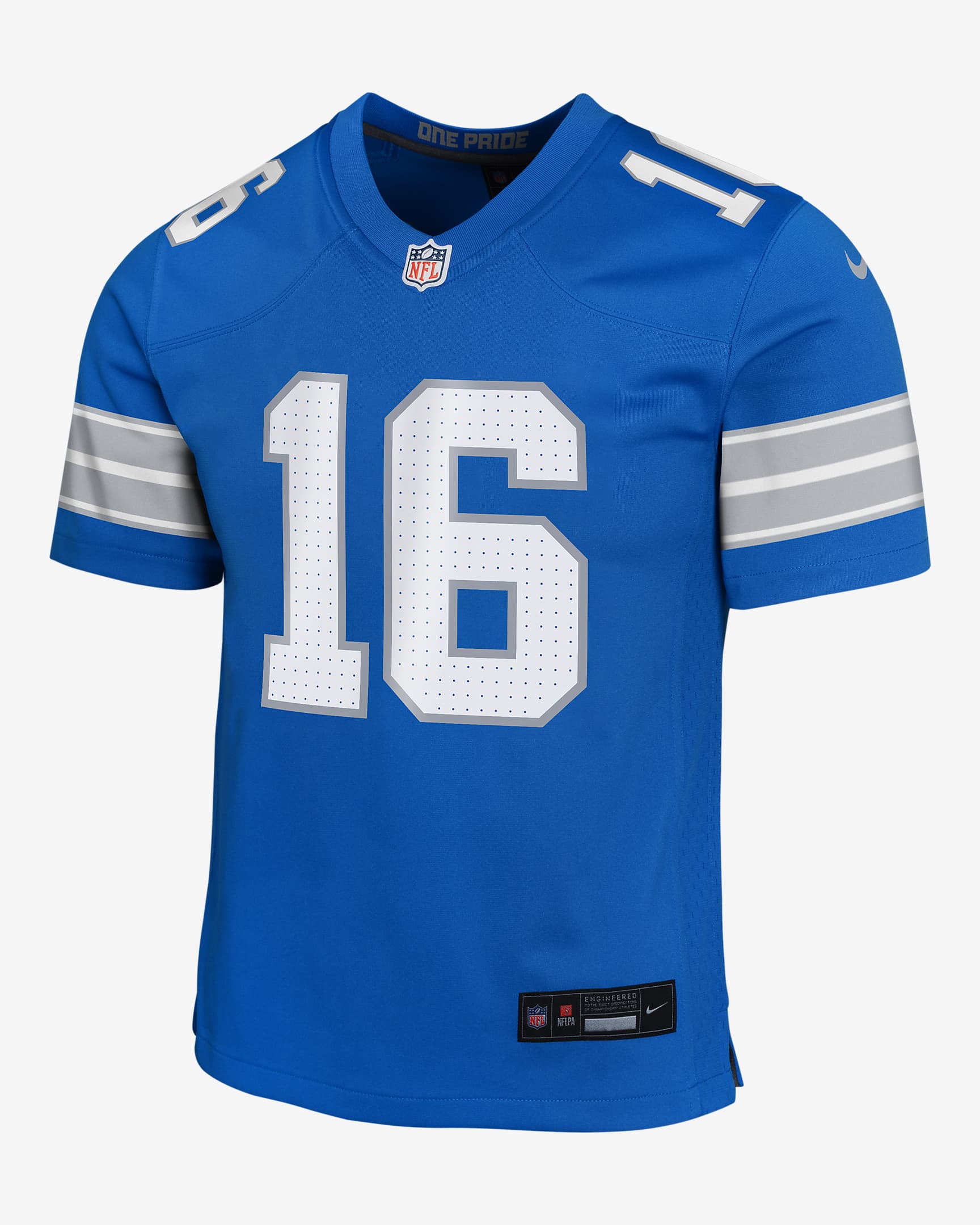 Jared Goff Detroit Lions Big Kids' Nike NFL Game Jersey - Blue