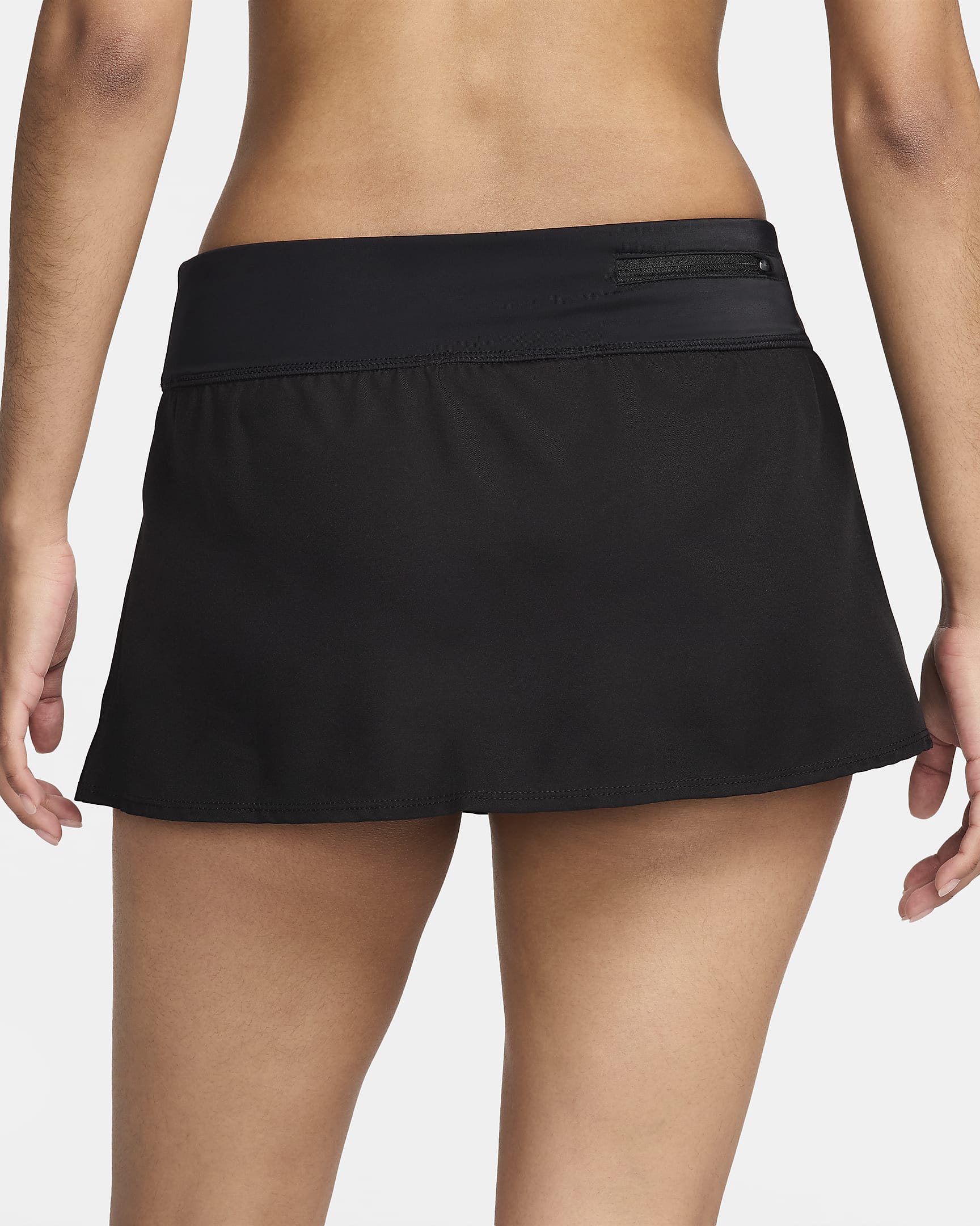 Falda de surf para mujer Nike Swim Essential - Negro