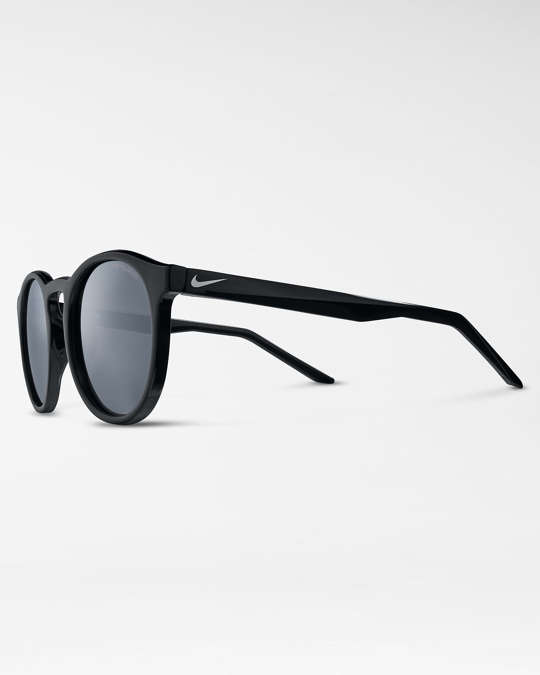 Nike Swerve Polarized Sunglasses - Black/White