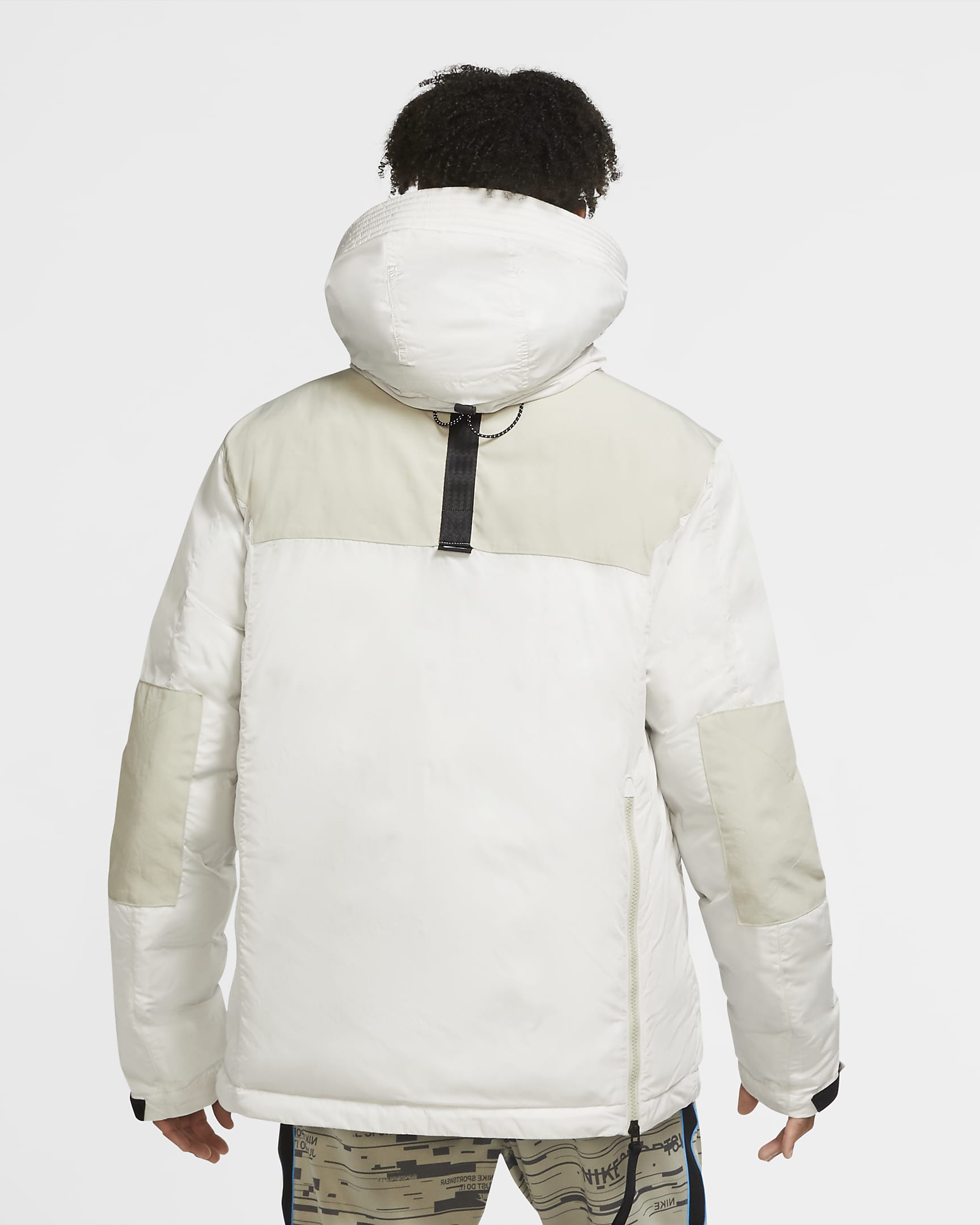 Nike Sportswear Synthetic-Fill Men's Repel Anorak - Light Bone/Stone/White/Black