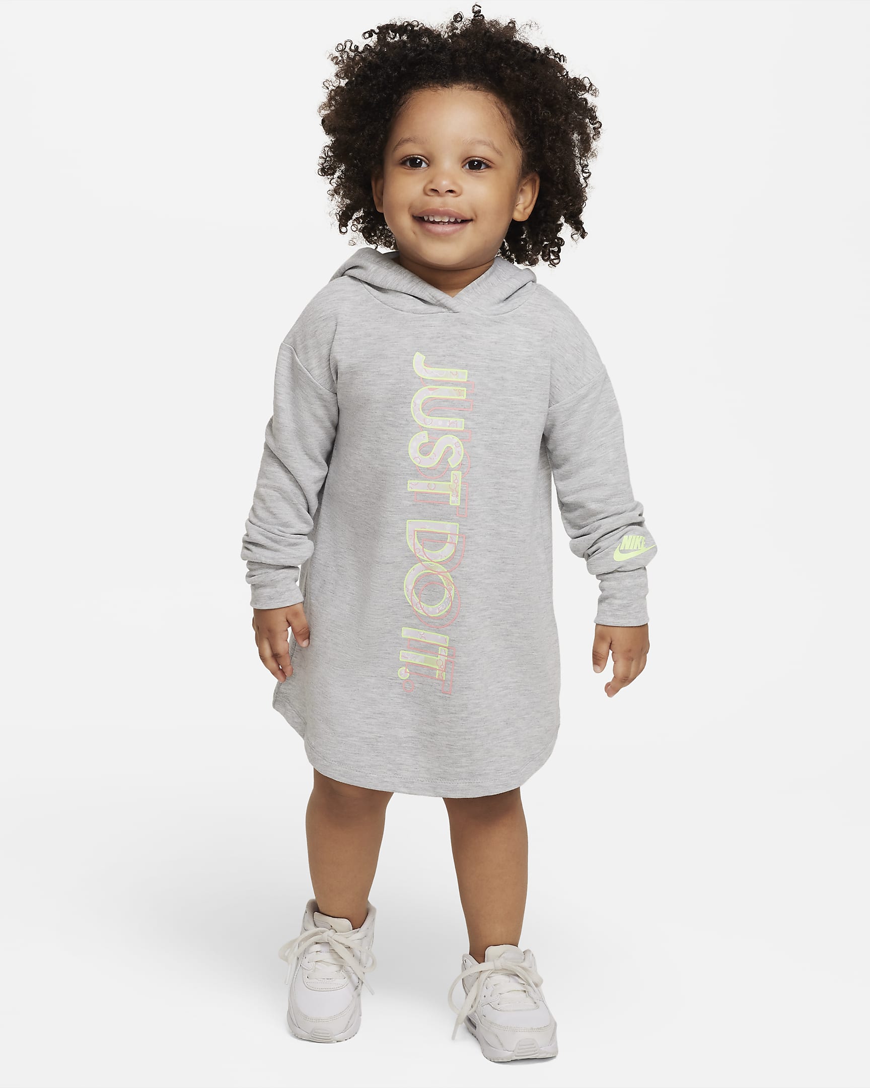 Nike Toddler Dream Chaser Hooded Dress - Light Smoke Grey