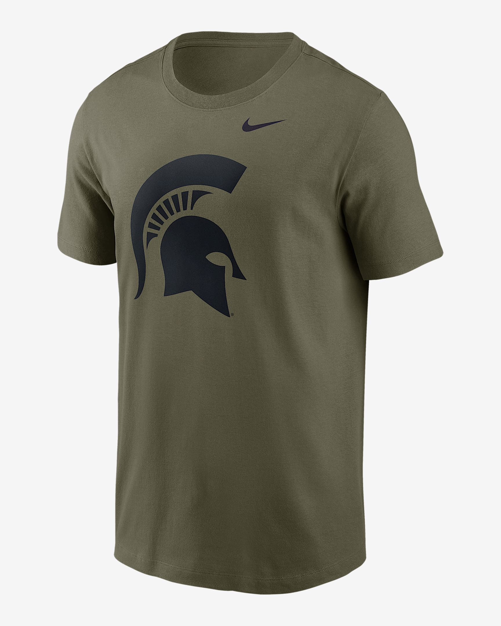 Michigan State Campus Primetime Men's Nike Dri-FIT College T-Shirt - Olive