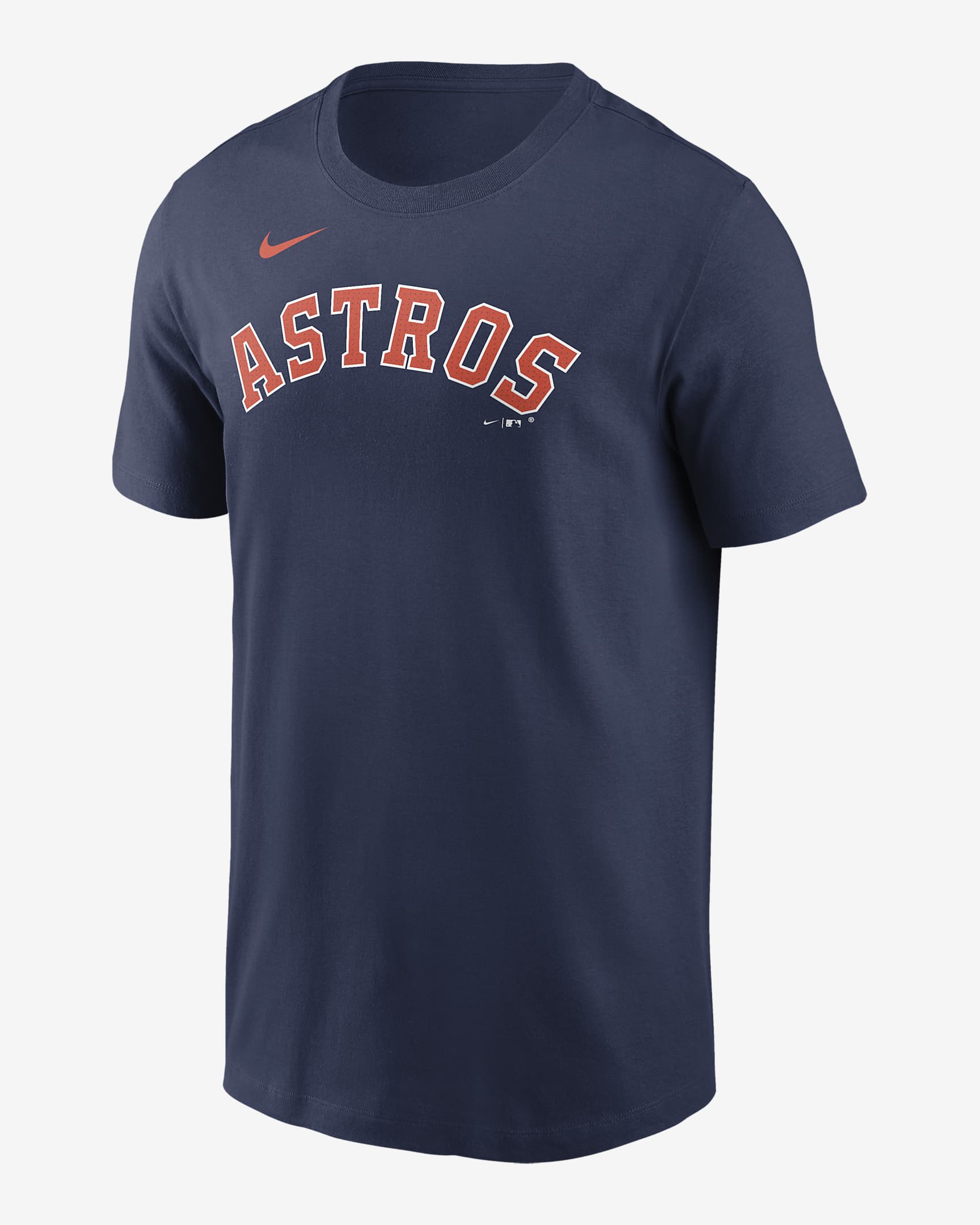 Houston Astros Fuse Wordmark Men's Nike MLB T-Shirt. Nike.com