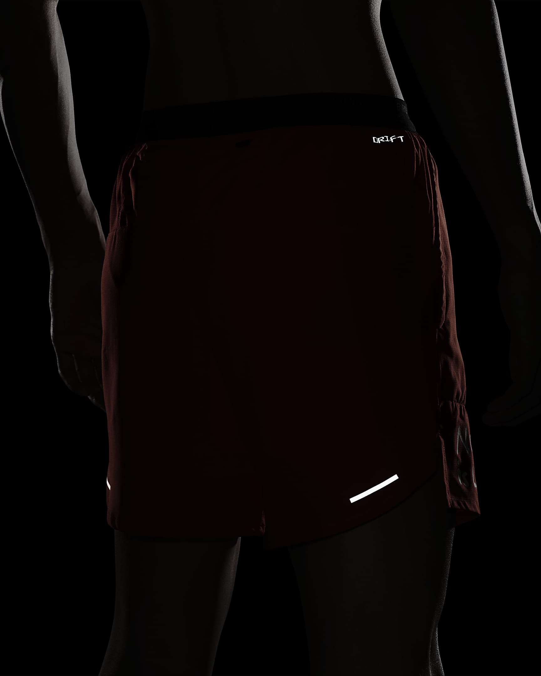 Nike Dri-FIT Stride Kipchoge Men's 18cm (approx.) Brief-Lined Running Shorts - Chile Red/Black/Coconut Milk