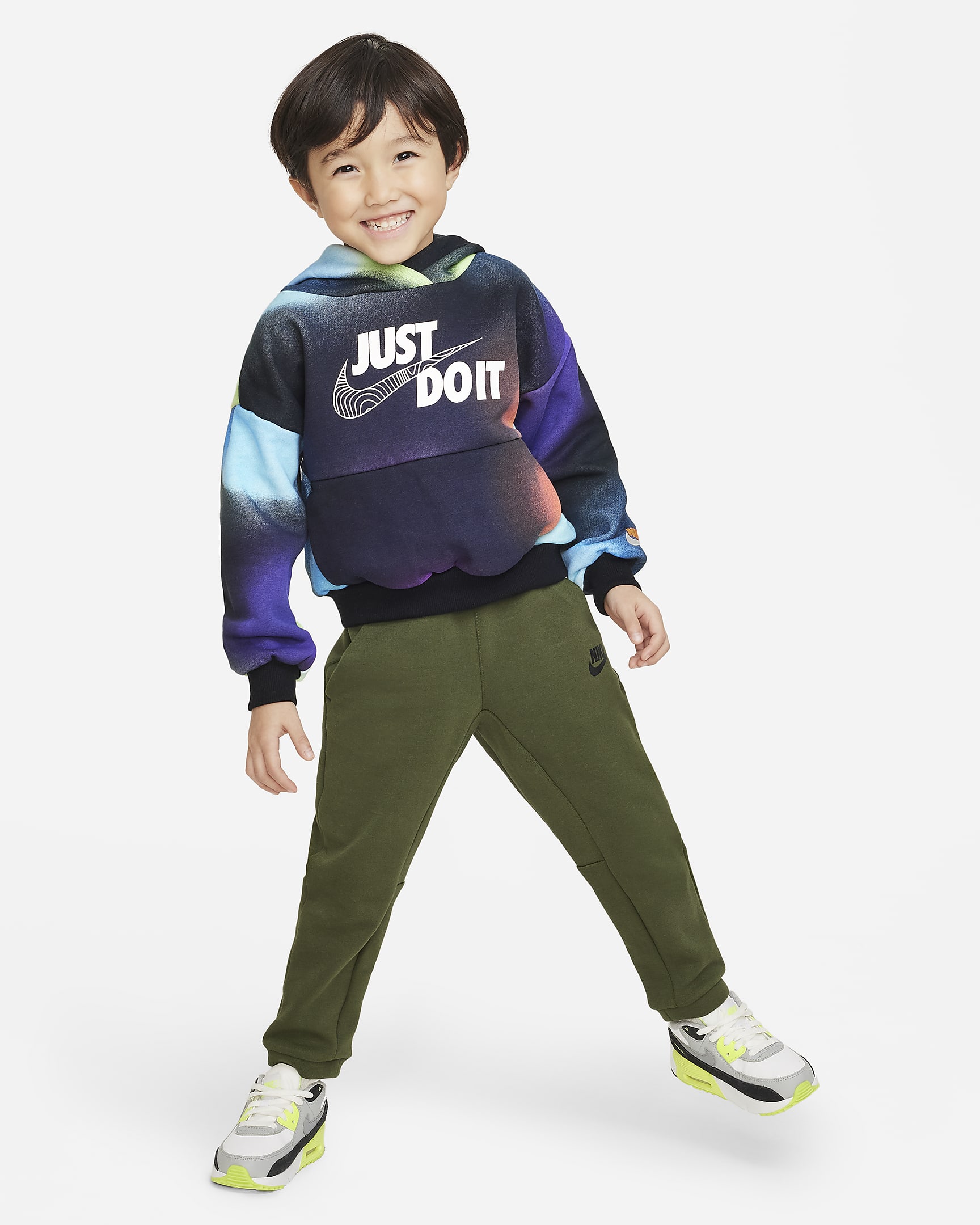 Nike Sportswear Illuminate Fleece Pullover Hoodie Toddler Hoodie. Nike JP