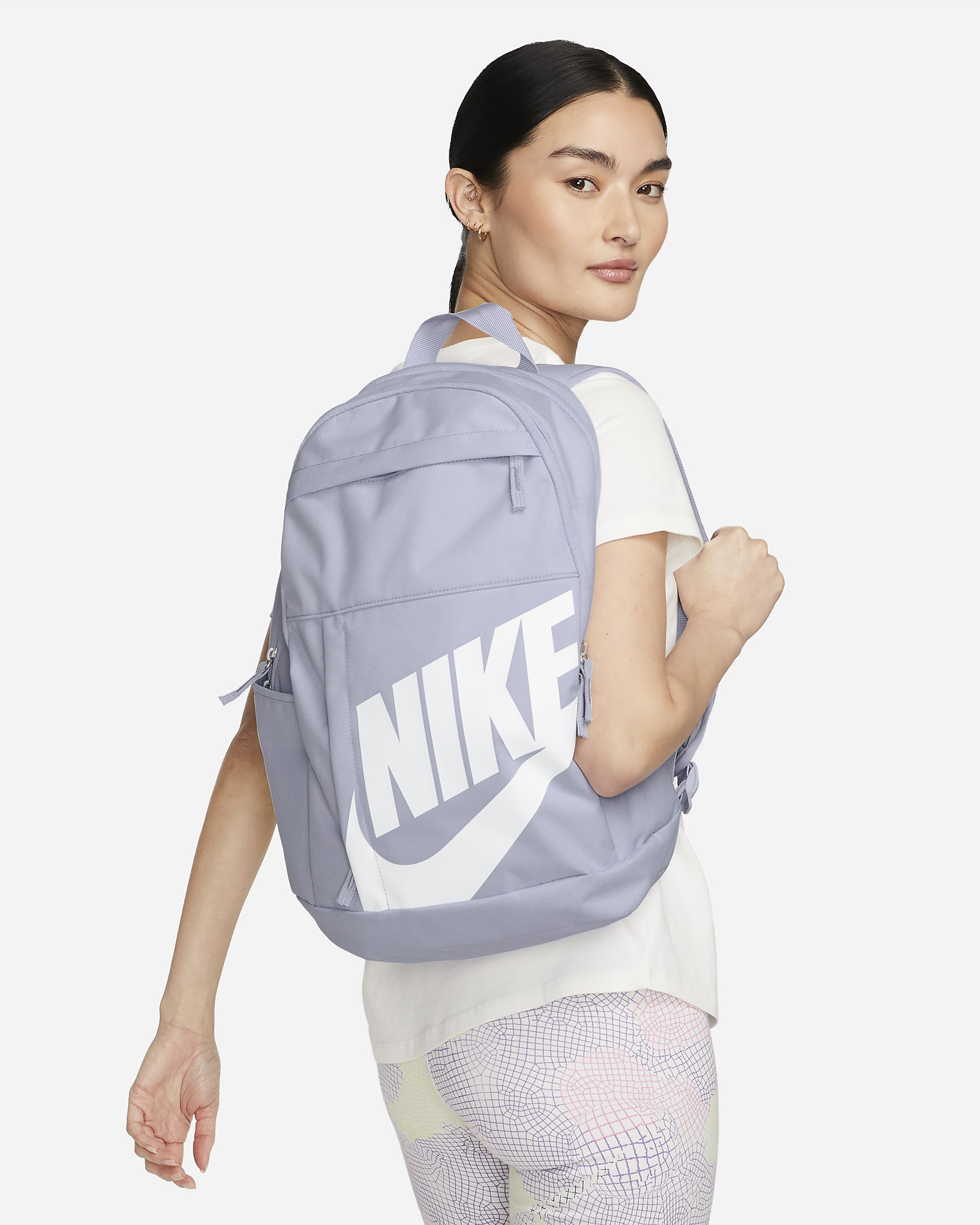 Nike Backpack (21L) - Oxygen Purple/Oxygen Purple/White