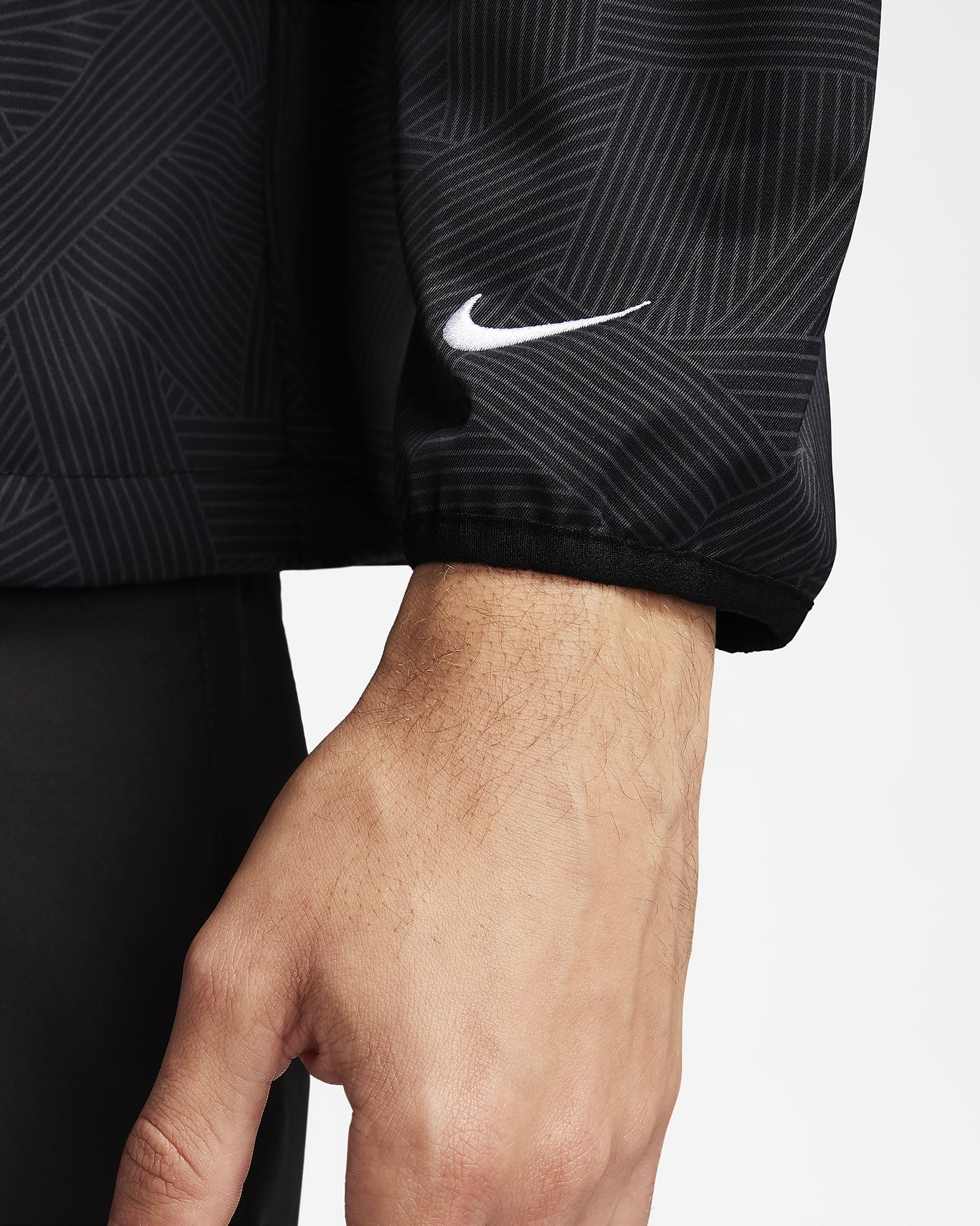 Nike Unscripted Repel golfanorak voor heren - Zwart/Wit