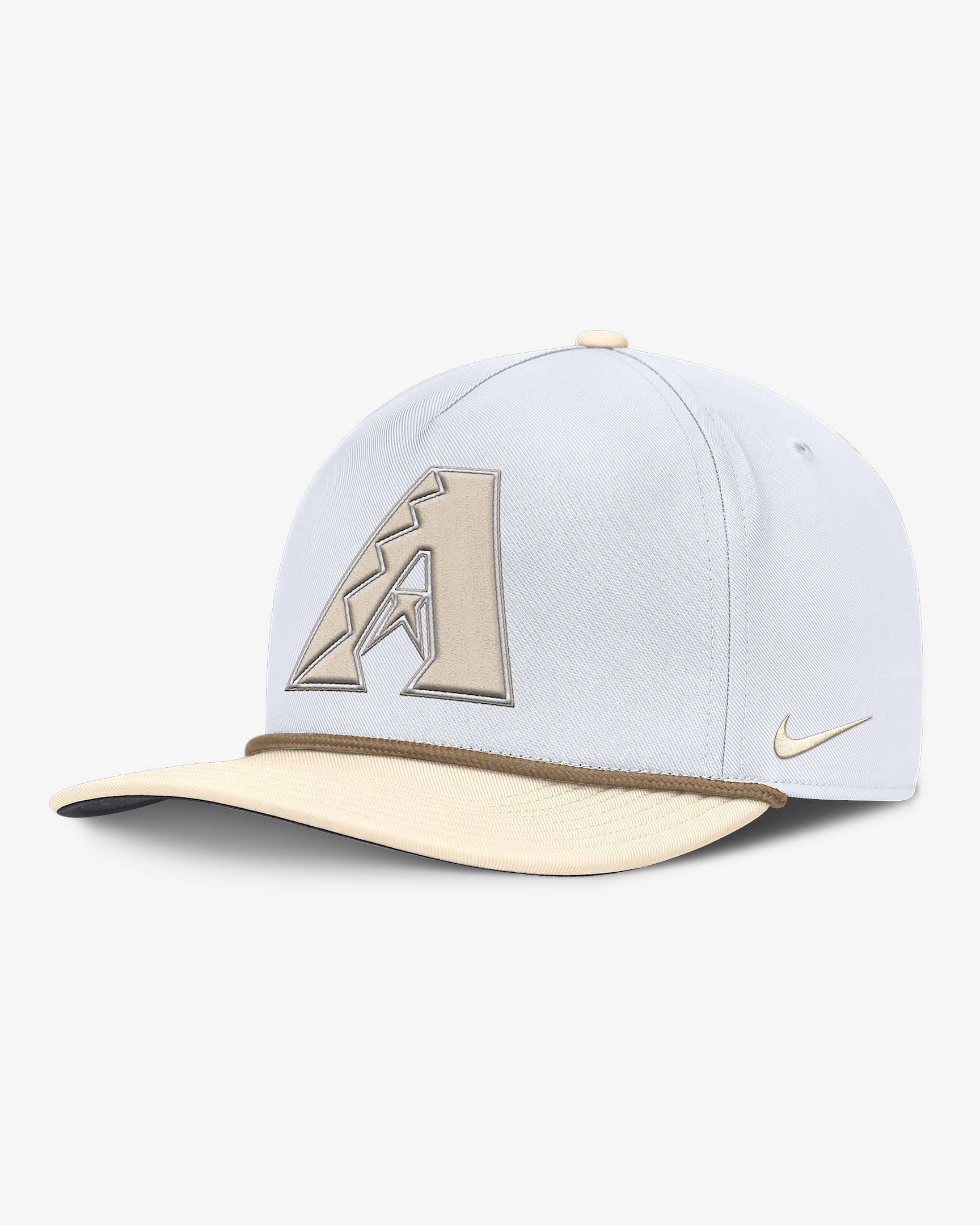 Arizona Diamondbacks Pro Men’s Nike AeroBill MLB Adjustable Hat - White