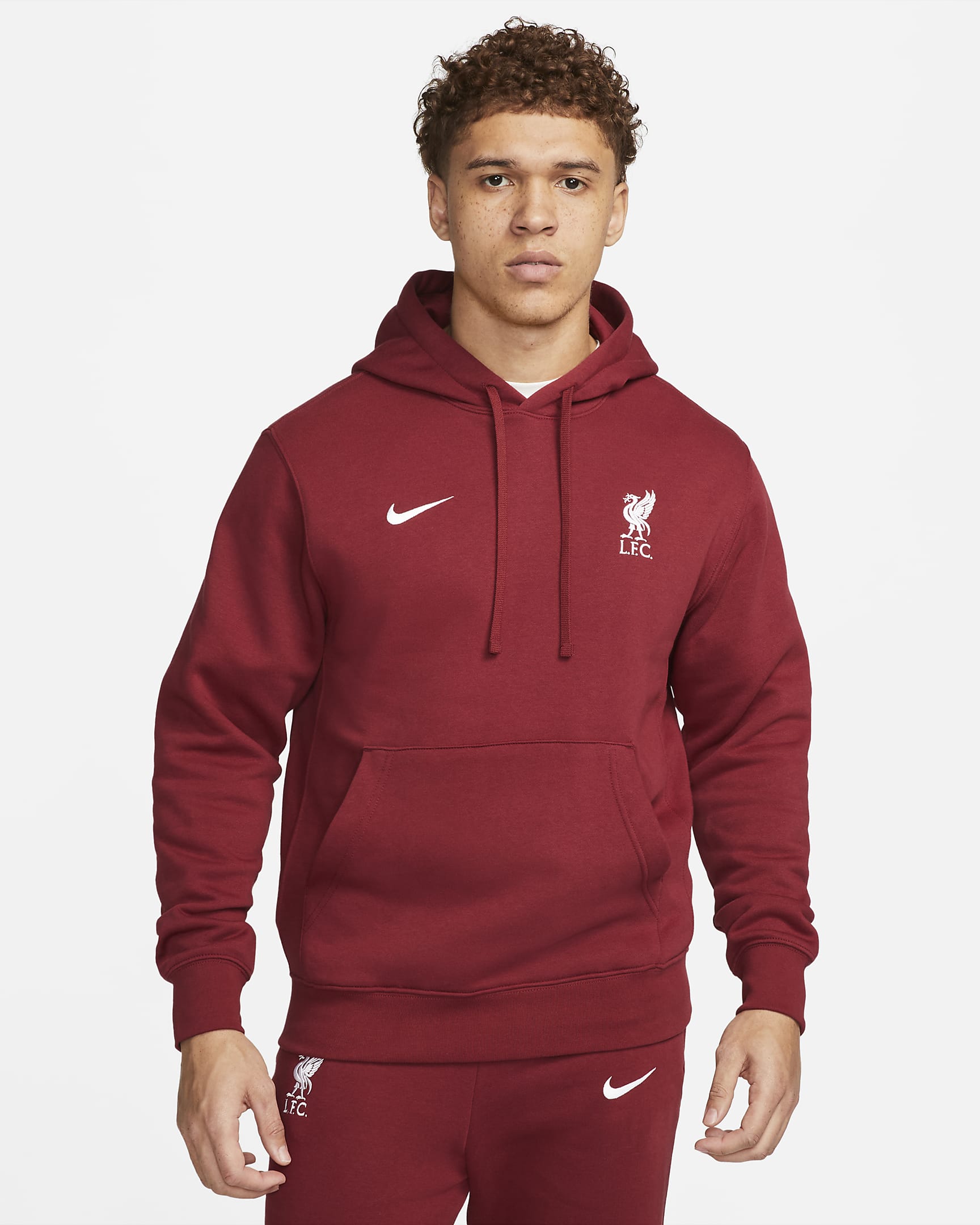 Liverpool Fc Club Fleece Nike Hoodie Für Herren Nike Ch