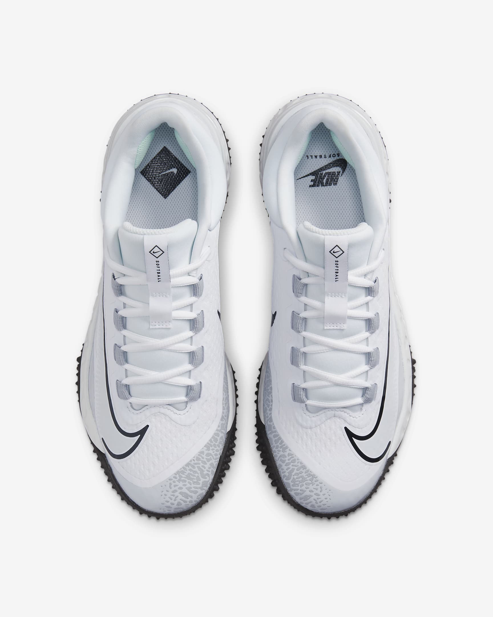 Nike Alpha Huarache Elite 4 Turf Women's Softball Shoes.