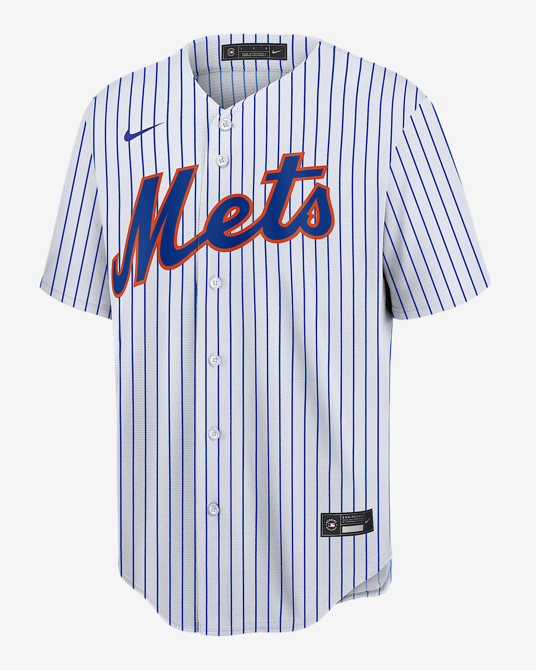 MLB New York Mets (Pete Alonso) Men's Replica Baseball Jersey - White