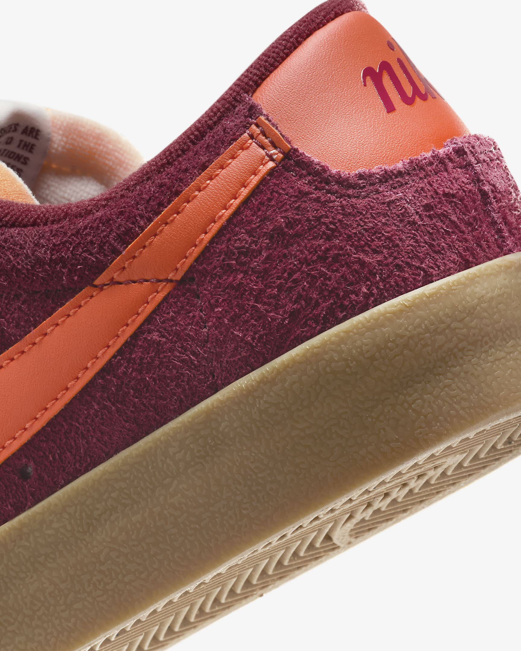 Nike Blazer Low '77 Vintage Women's Shoes - Team Red/Gum Light Brown/Team Orange/Safety Orange