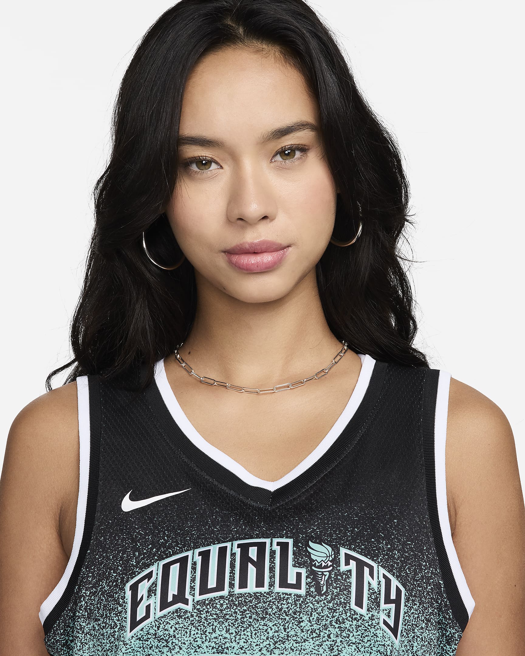 Jersey Nike Dri-FIT de la WNBA Victory Sabrina Ionescu New York Liberty ...