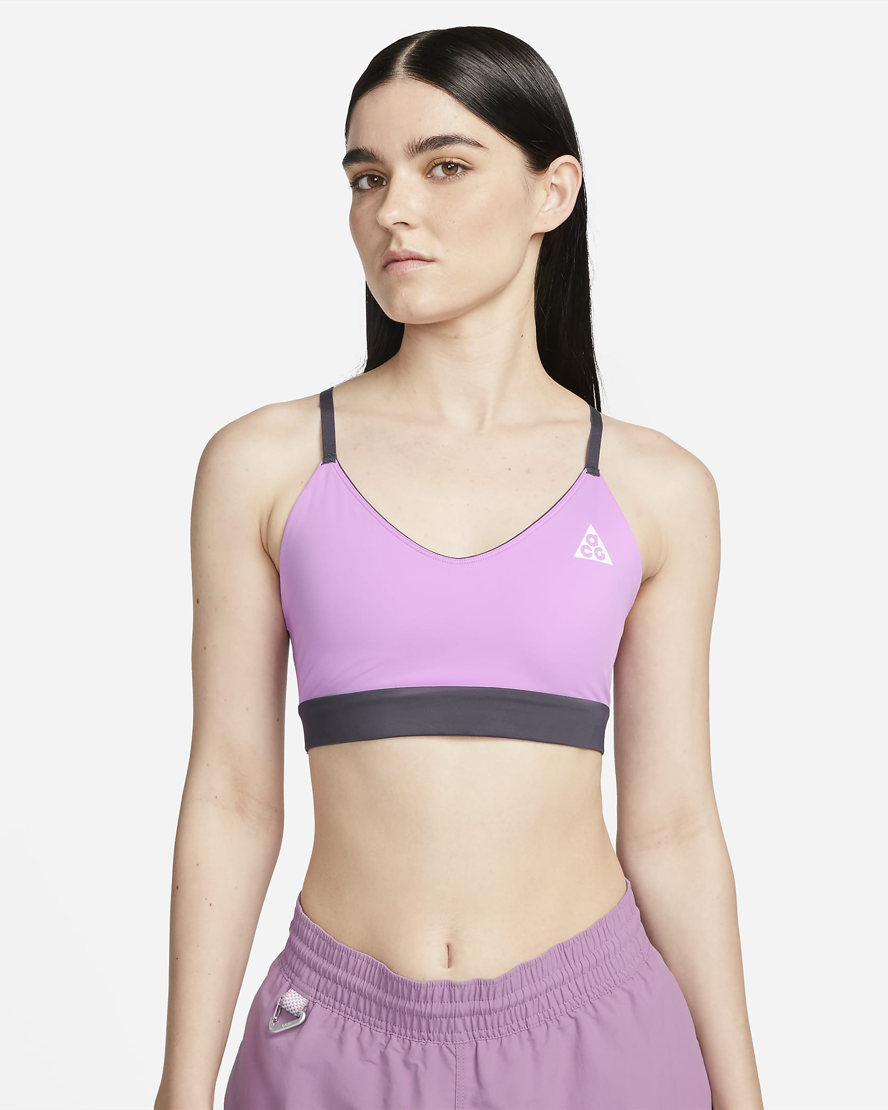 Nike Acg Dri Fit Adv Indy Womens Light Support Reversible Sports Bra Nike Uk 4313