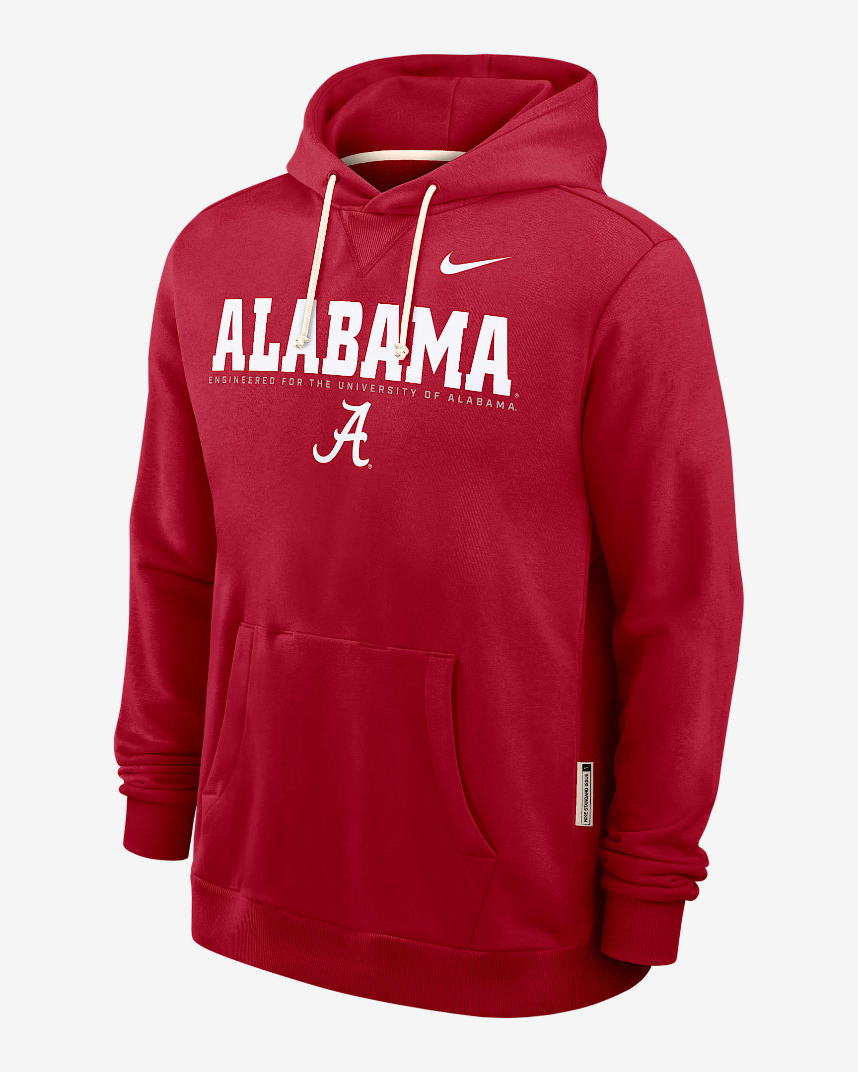 Alabama Sideline Men's Nike Dri-FIT College Pullover Hoodie - Crimson
