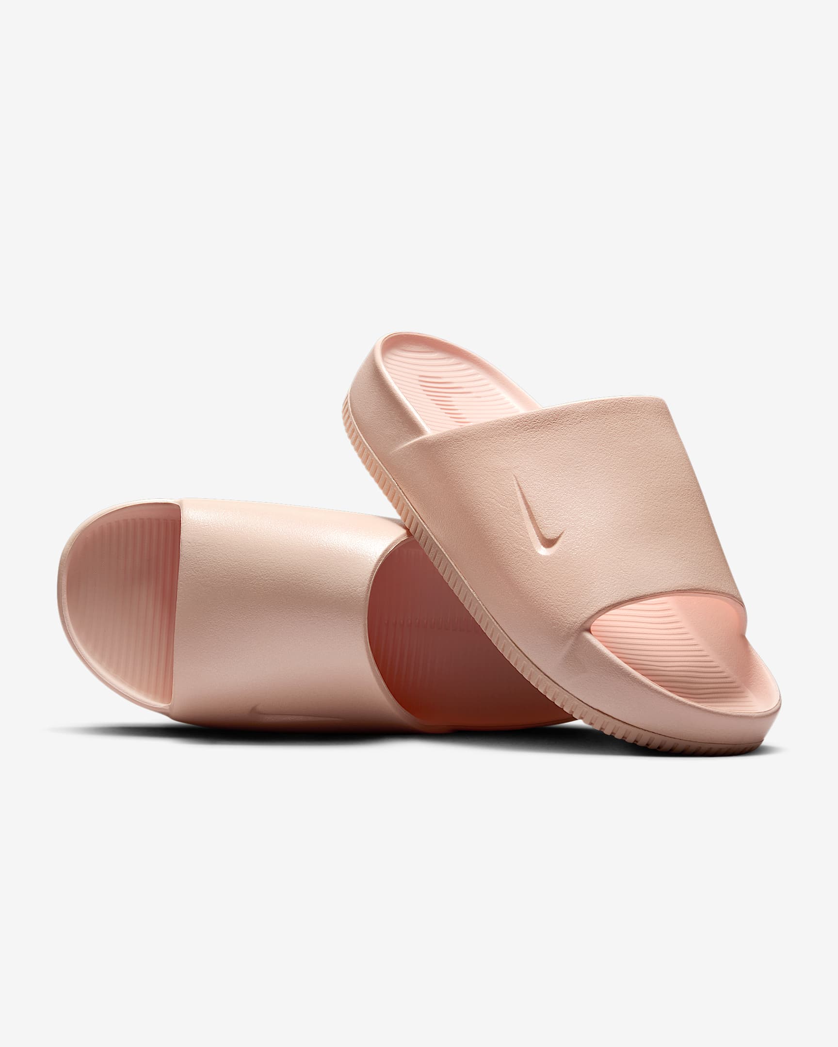 Nike Calm Women's Slides - Washed Coral/Washed Coral/Washed Coral