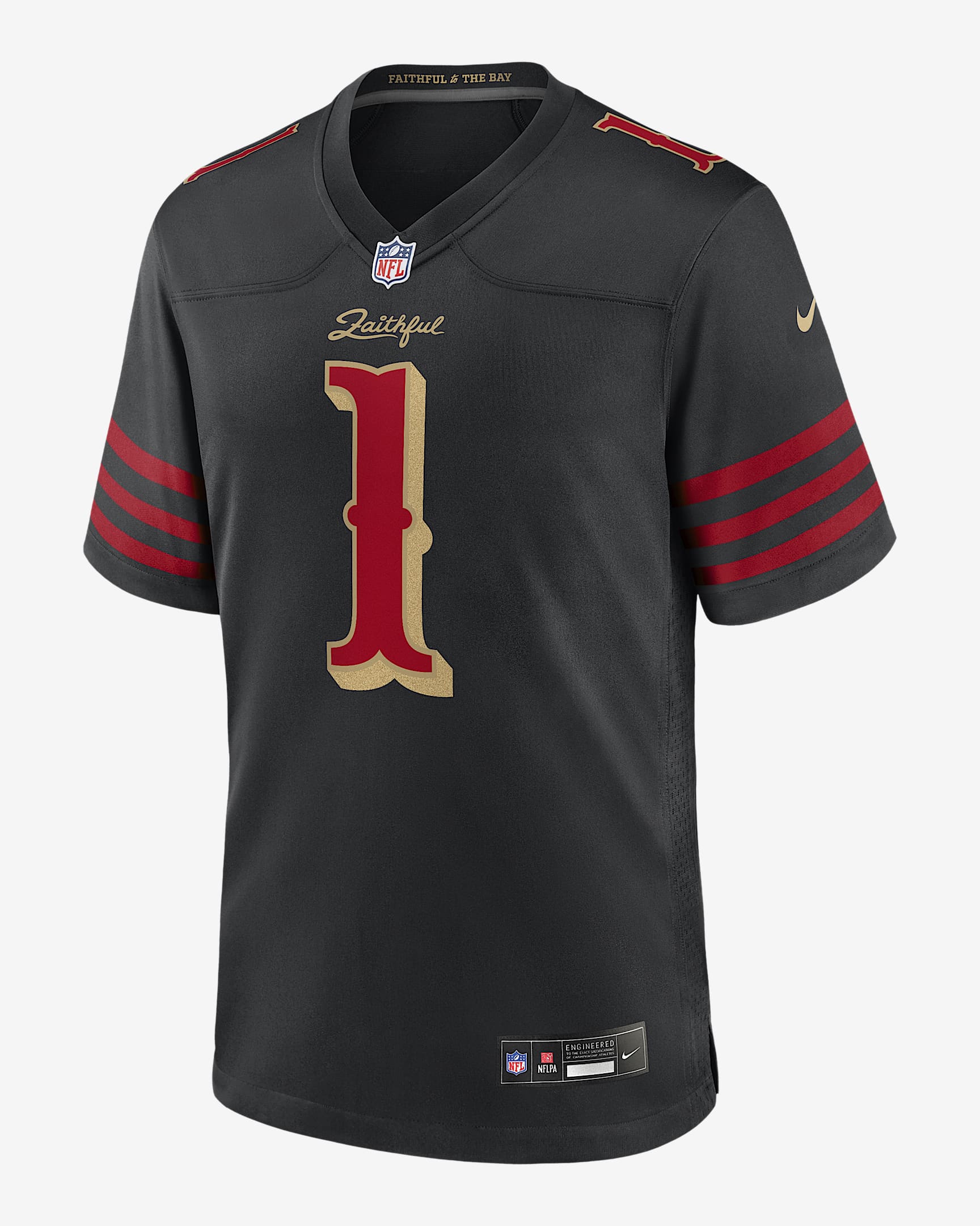 Ricky Pearsall San Francisco 49ers Rivalries Collection Men’s Nike NFL Game Jersey - Black