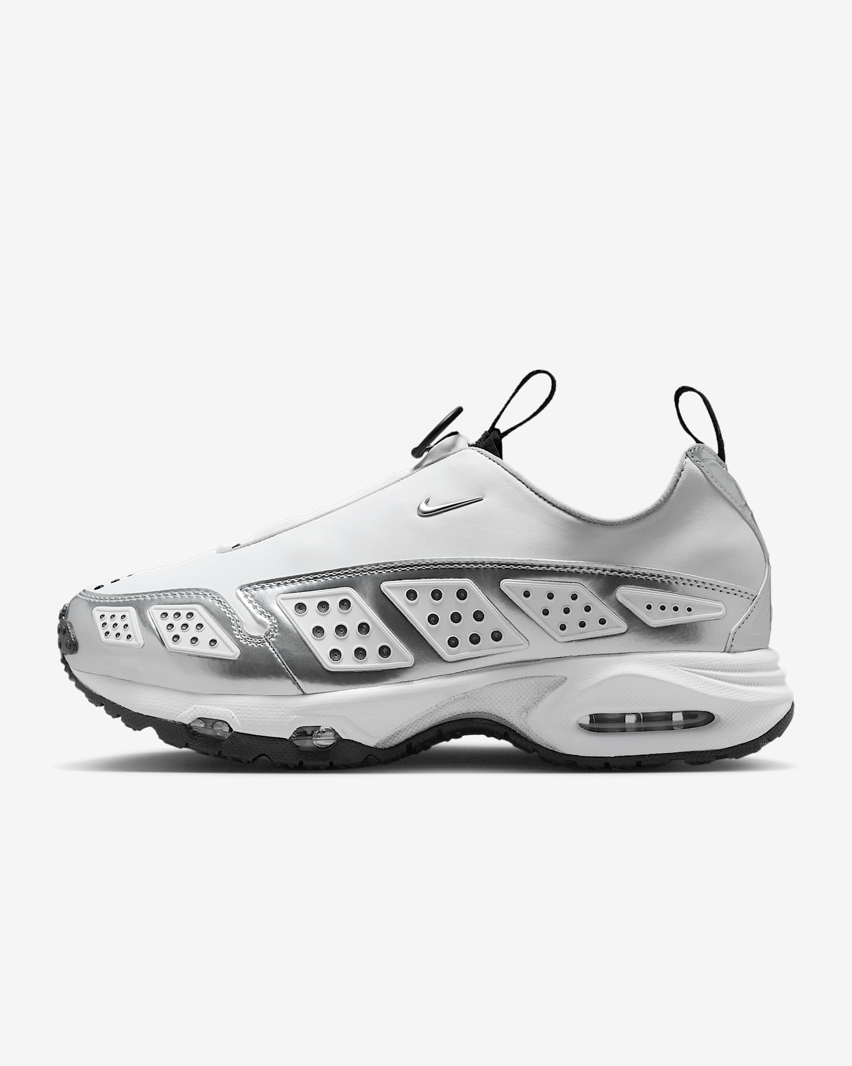 Nike Air Max SNDR Kadın Ayakkabısı - Beyaz/Siyah/Metallic Silver