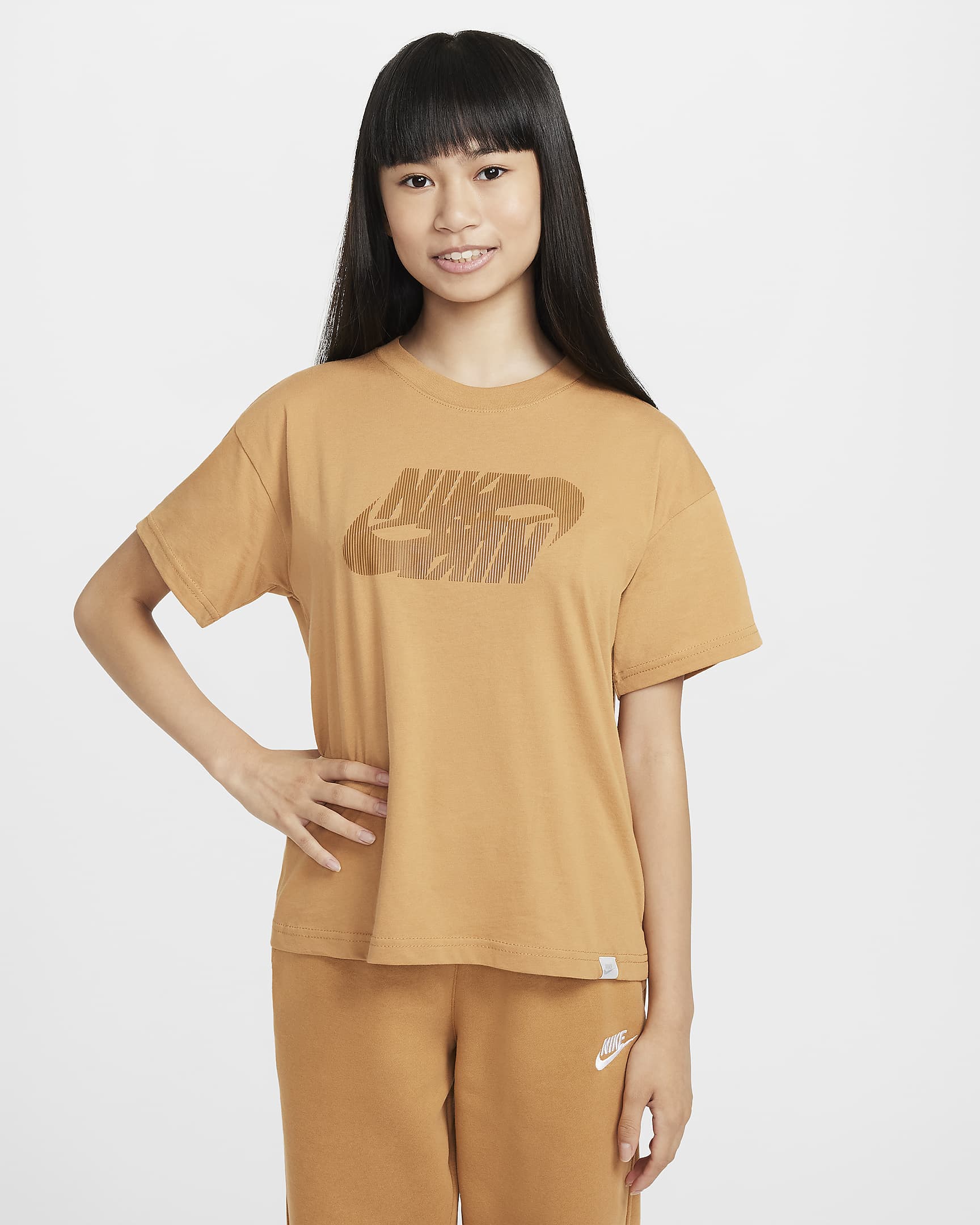 ナイキ スポーツウェア ジュニア (ガールズ) Tシャツ - フラックス