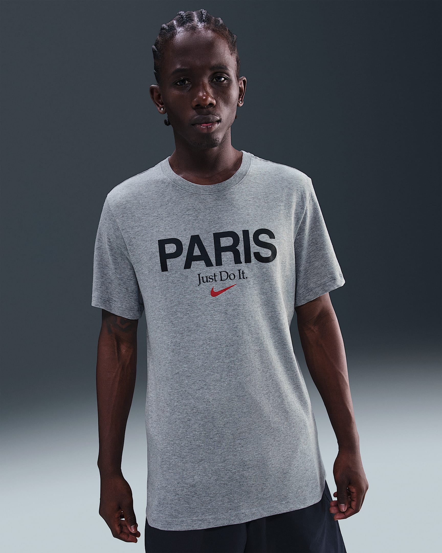 Nike Sportswear Men's T-Shirt - Dark Grey Heather