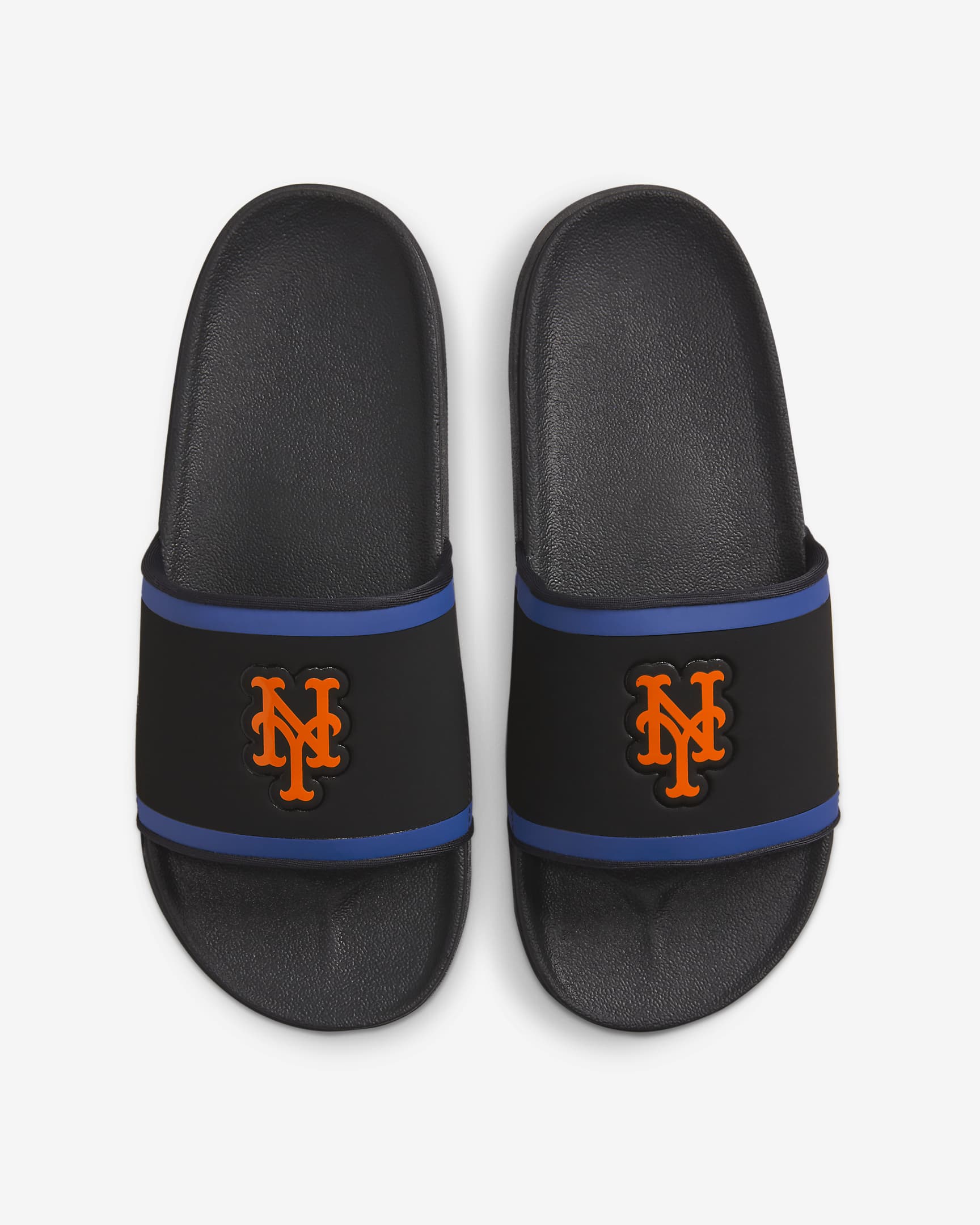 Nike Offcourt (MLB New York Mets) Slide - Black/Rush Blue/Team Orange