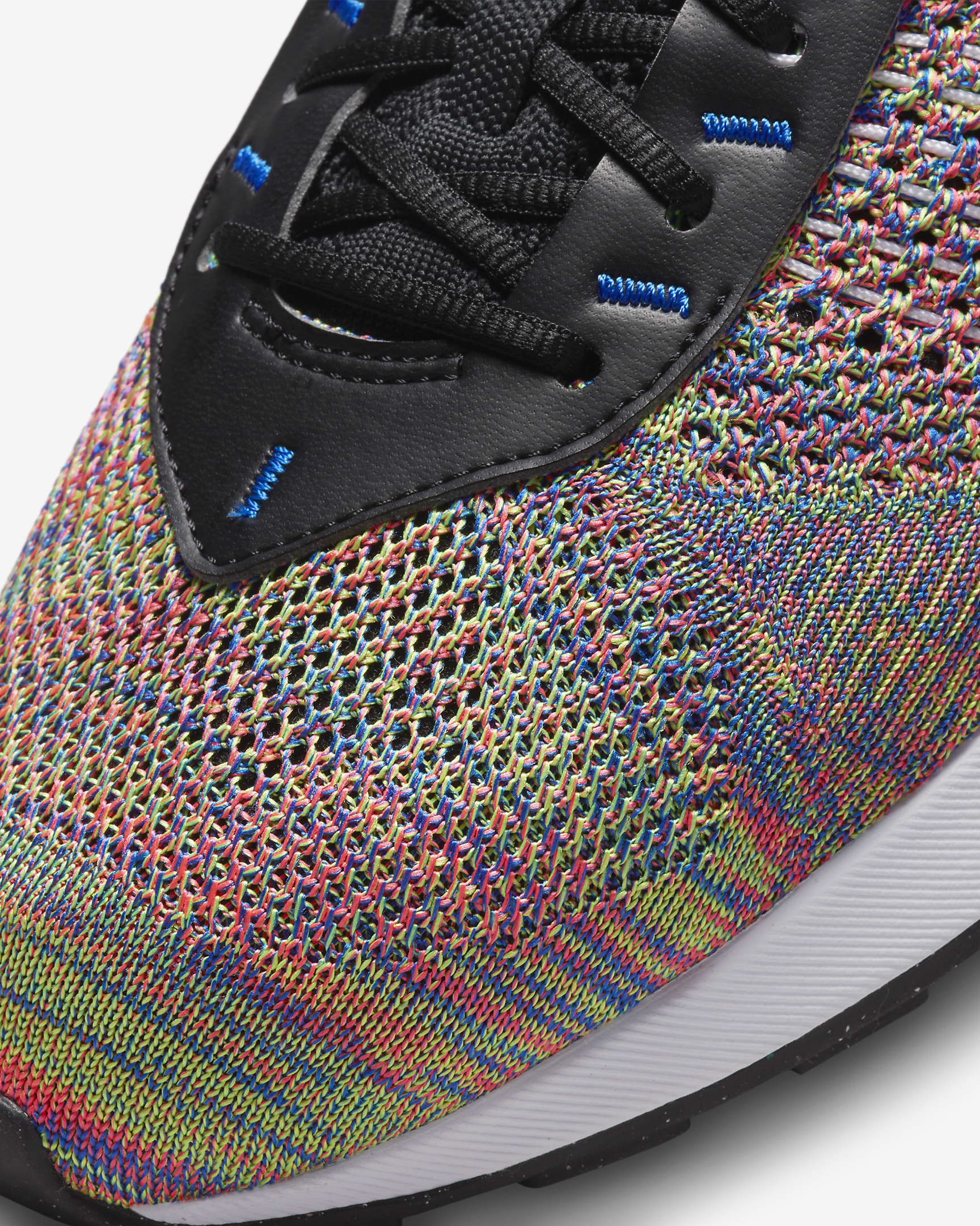 Nike Air Max Flyknit Racer Men's Shoes - Multi-Color/Racer Blue/White/Black