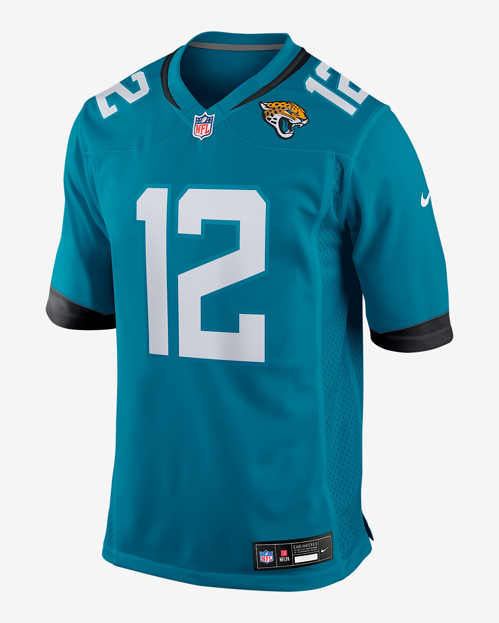 Travis Hunter Jacksonville Jaguars 2025 NFL Draft First Round Pick Men's Nike NFL Game Jersey - Teal