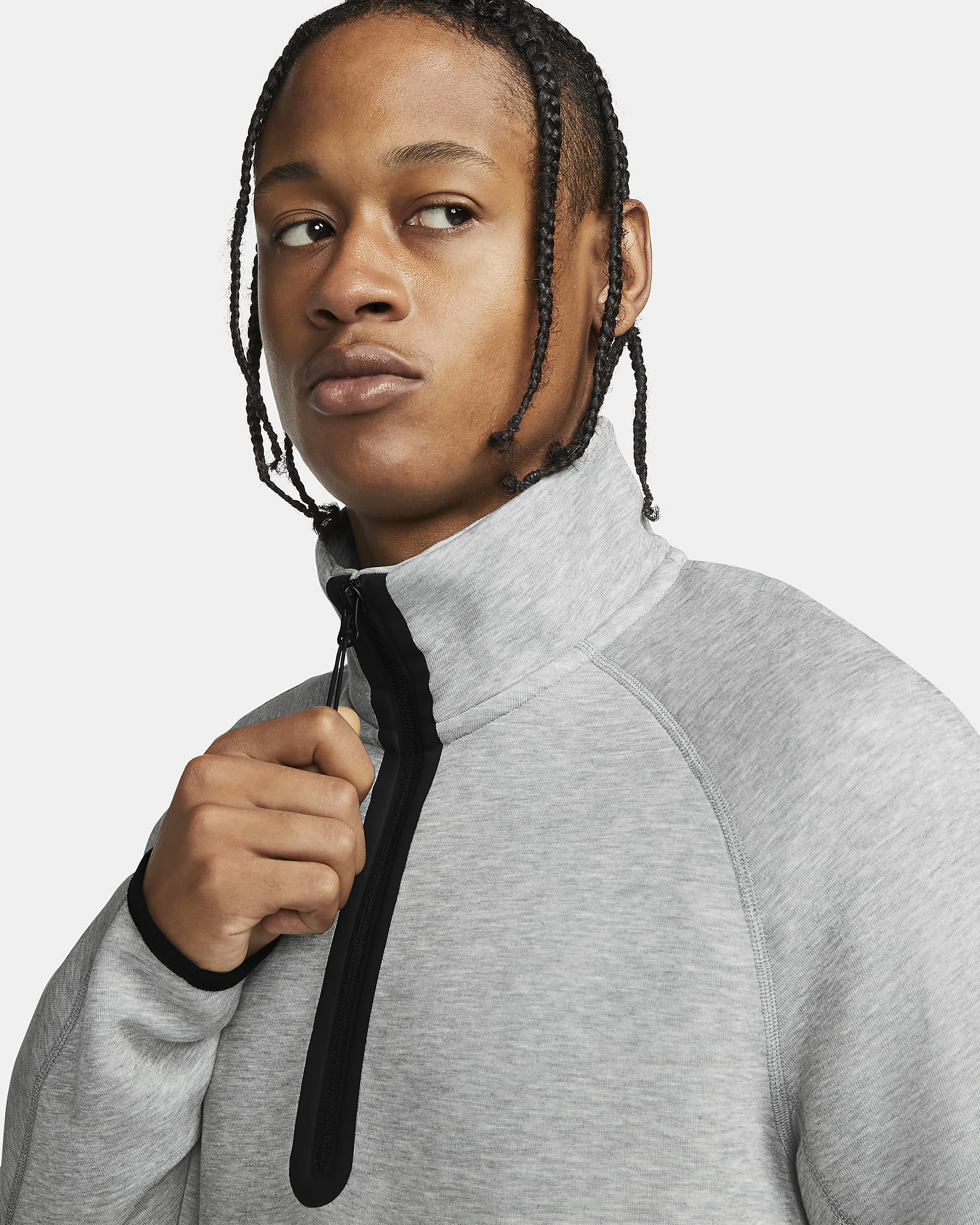 Nike Sportswear Tech Fleece Men's 1/2Zip Sweatshirt. Nike NL