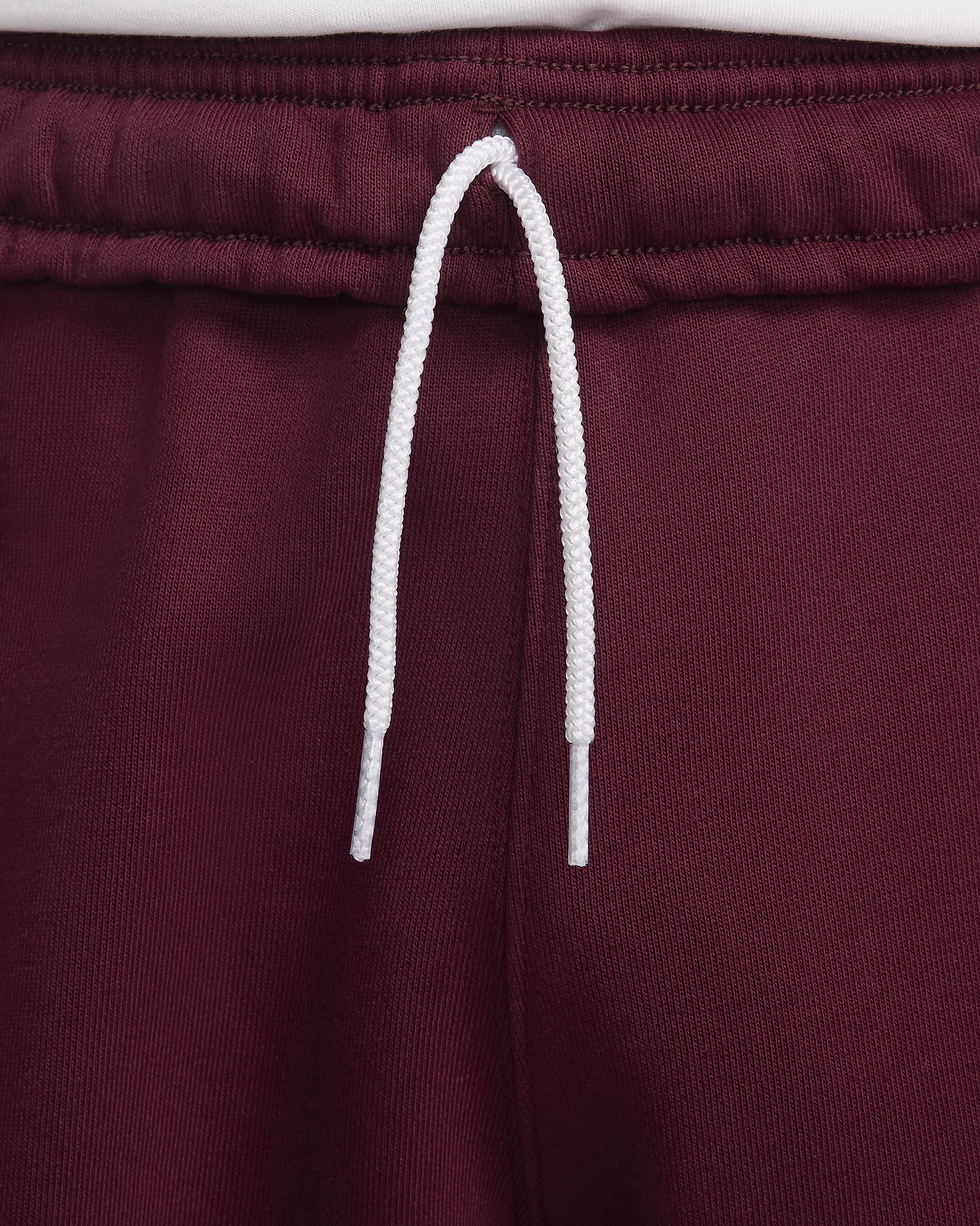 Nike Solo Swoosh Pantalón corto de tejido Fleece - Night Maroon