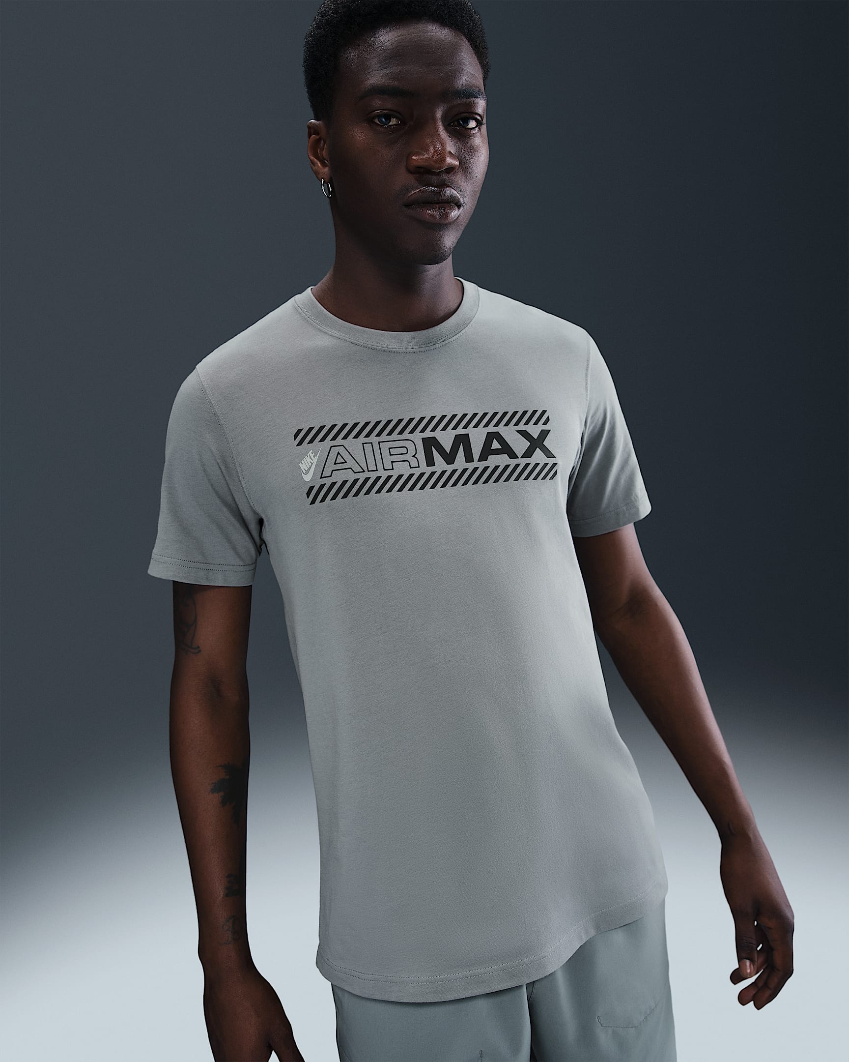 T-shirt Nike Air Max för män - Cool Grey