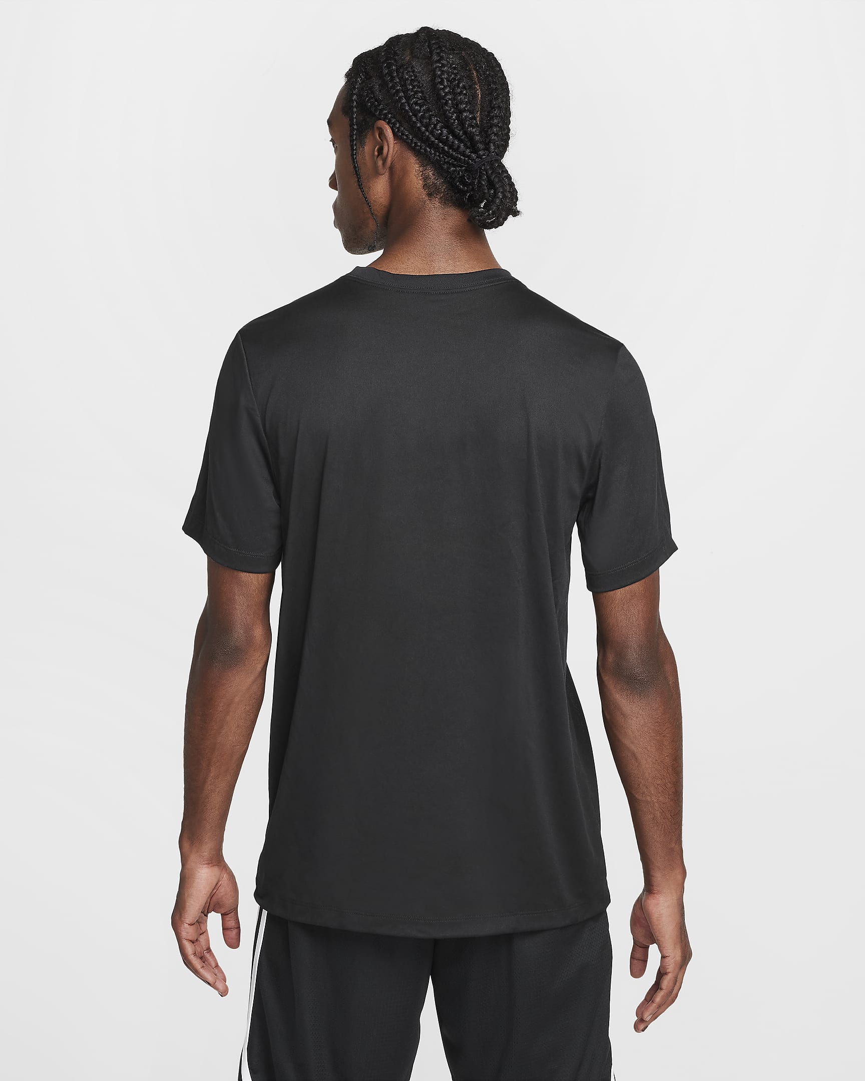 Nike Men's Dri-FIT Basketball T-Shirt - Black