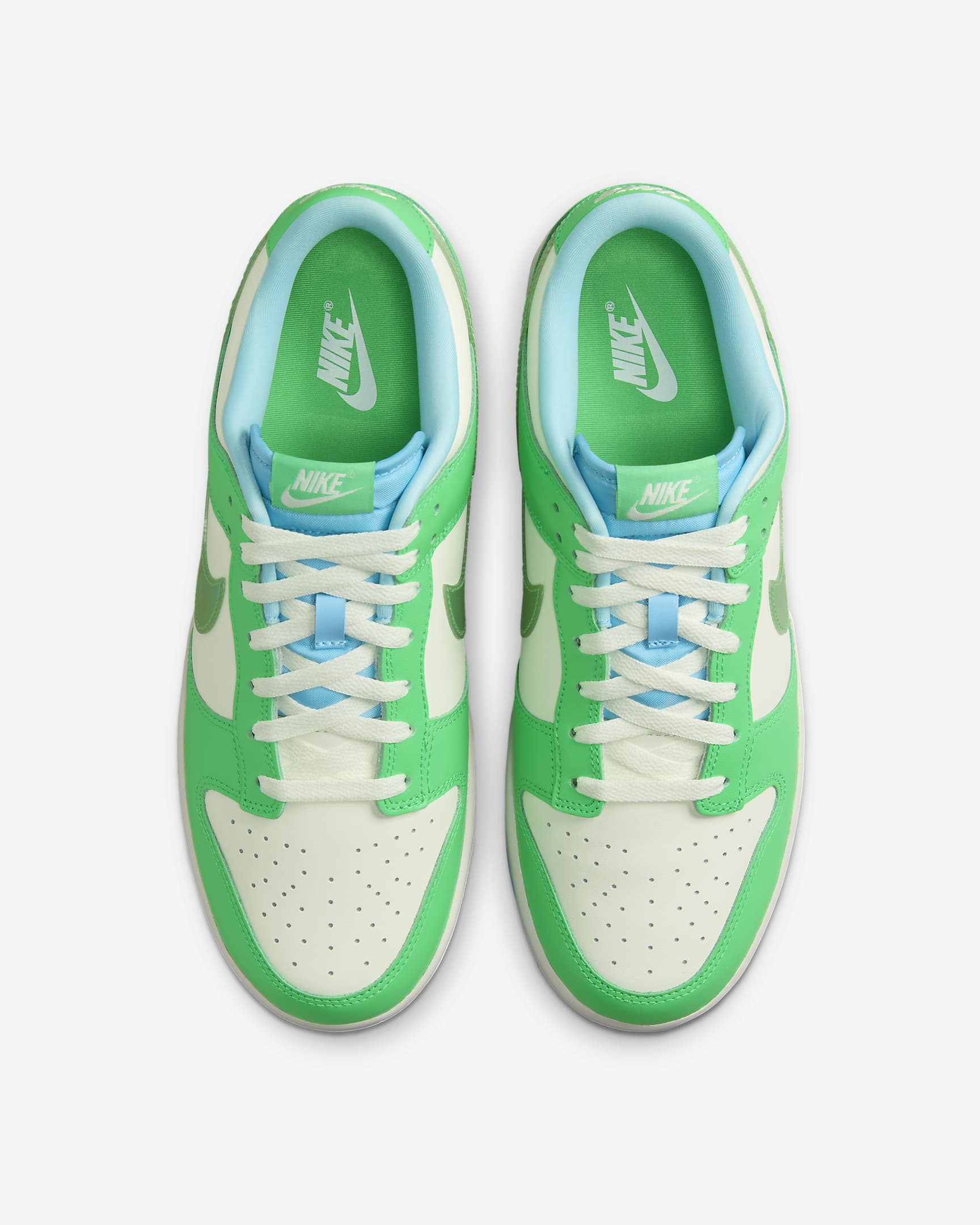 Nike Dunk Low Retro Men's Shoes - Green Shock/Sail/Vapor Green/Aquarius Blue