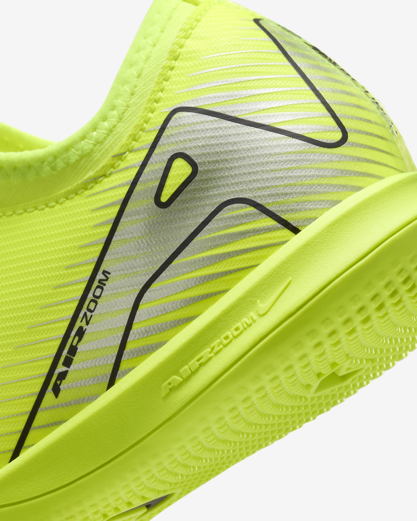 Nike Jr. Mercurial Vapor 16 Academy IC alacsony szárú futballcipő gyerekeknek/nagyobb gyerekeknek - Volt/Fekete