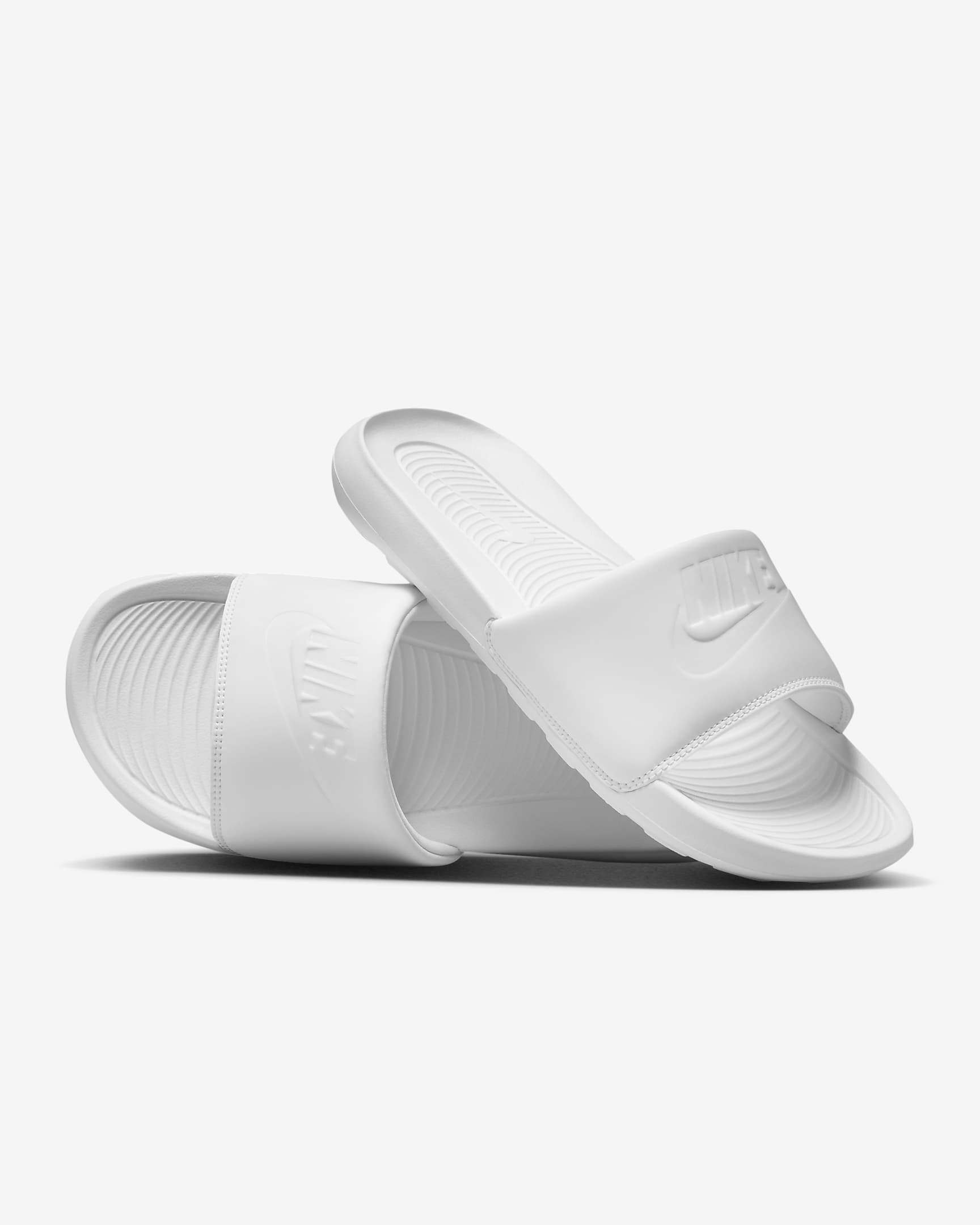 Nike Victori One Women's Slides - White/White/White