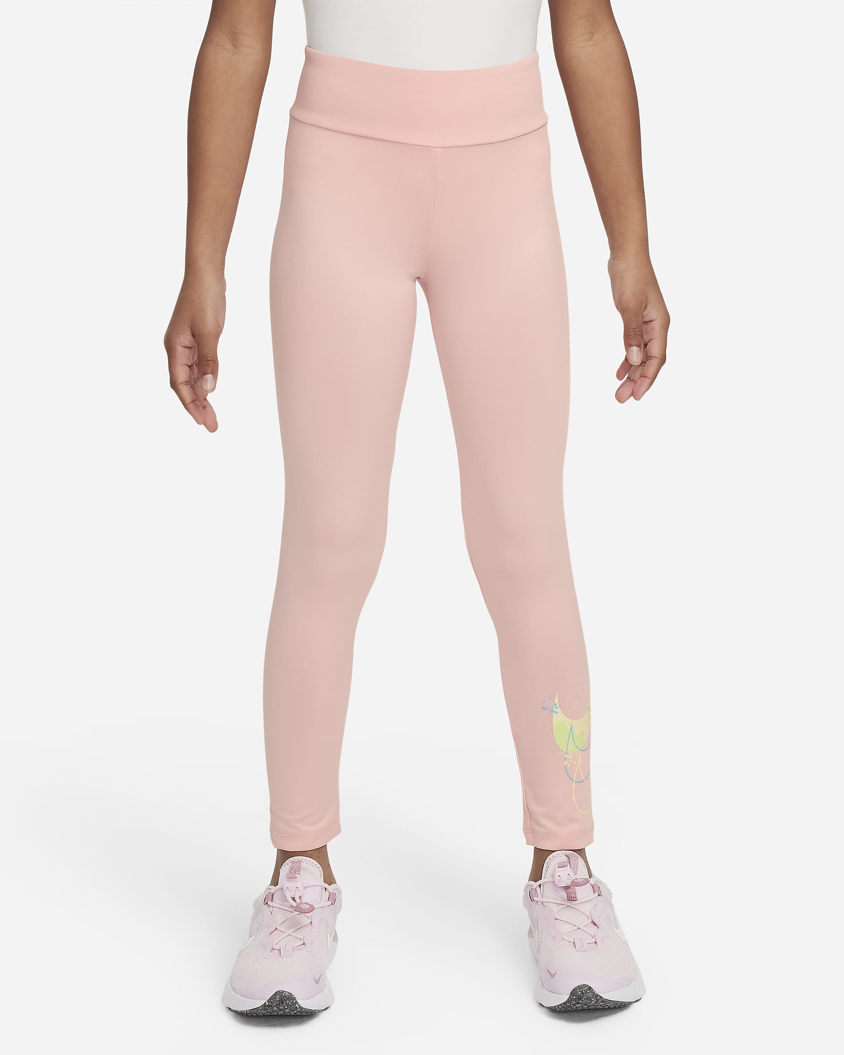 Nike "Just DIY It" Leggings Younger Kids' Leggings - Pink Bloom