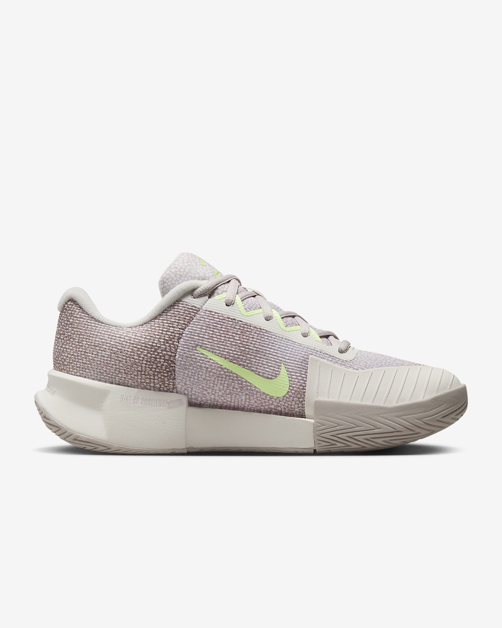 Nike GP Challenge Pro Premium Women's Hard Court Tennis Shoes - Phantom/Platinum Violet/Barely Volt