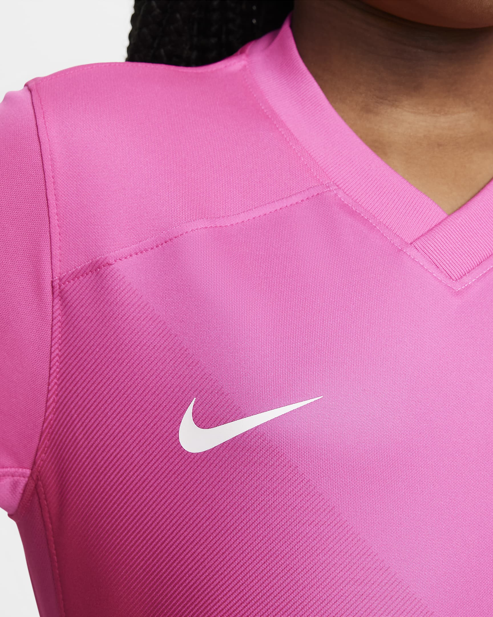 San Diego Wave FC 2024 Stadium Secondary Big Kids' Nike Dri-FIT NWSL Replica Jersey - Laser Fuchsia