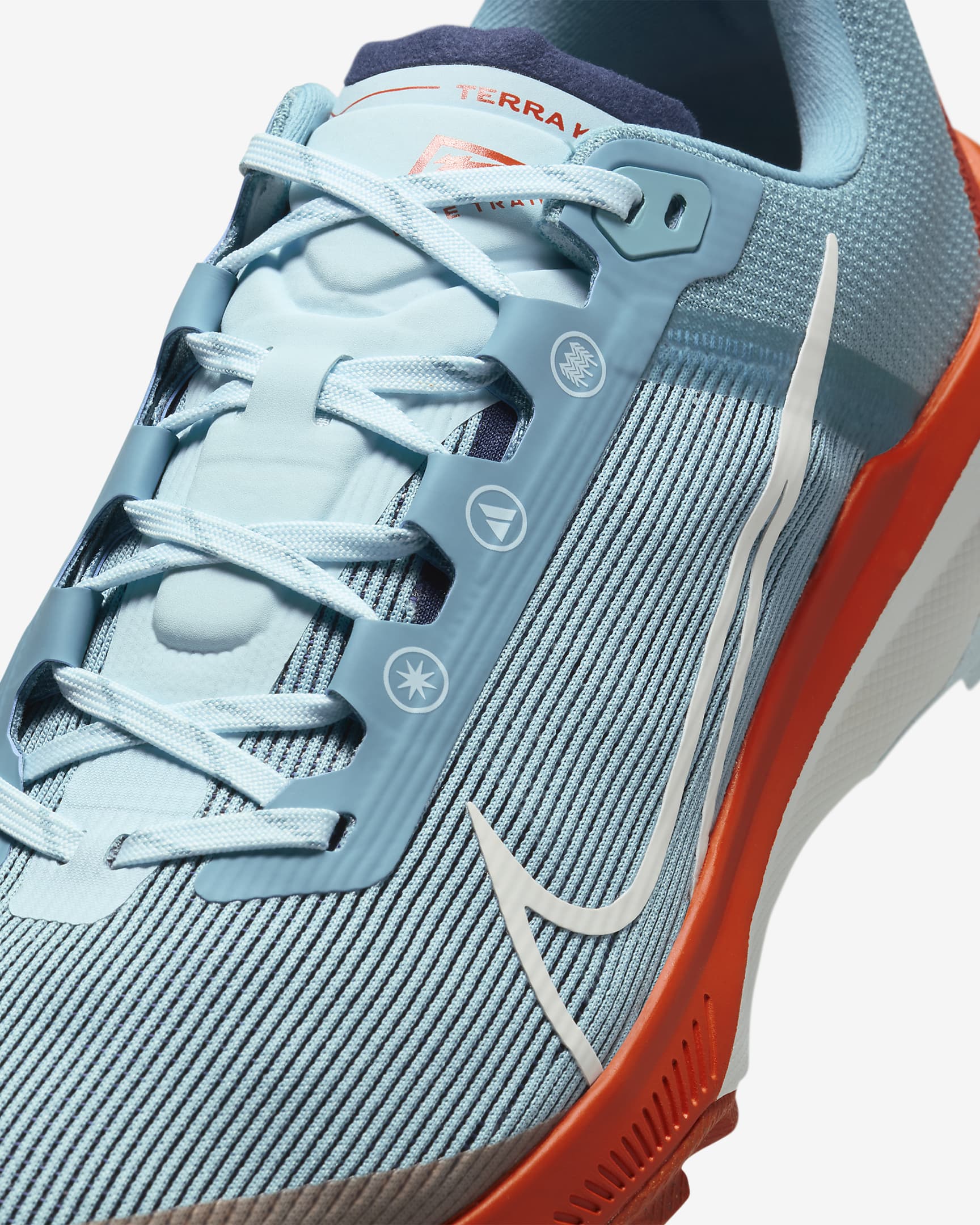 Nike Kiger 9 trailrunningschoenen voor heren - Denim Turquoise/Midnight Navy/Vintage Coral/Phantom