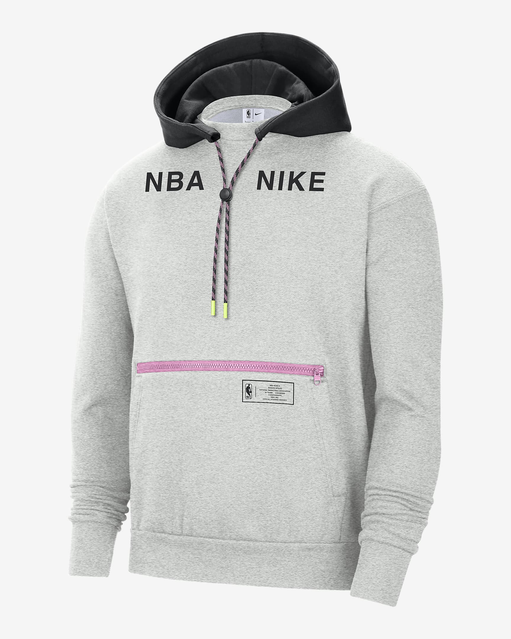 Team 31 Courtside Men's Nike NBA Pullover Fleece Hoodie. Nike CH