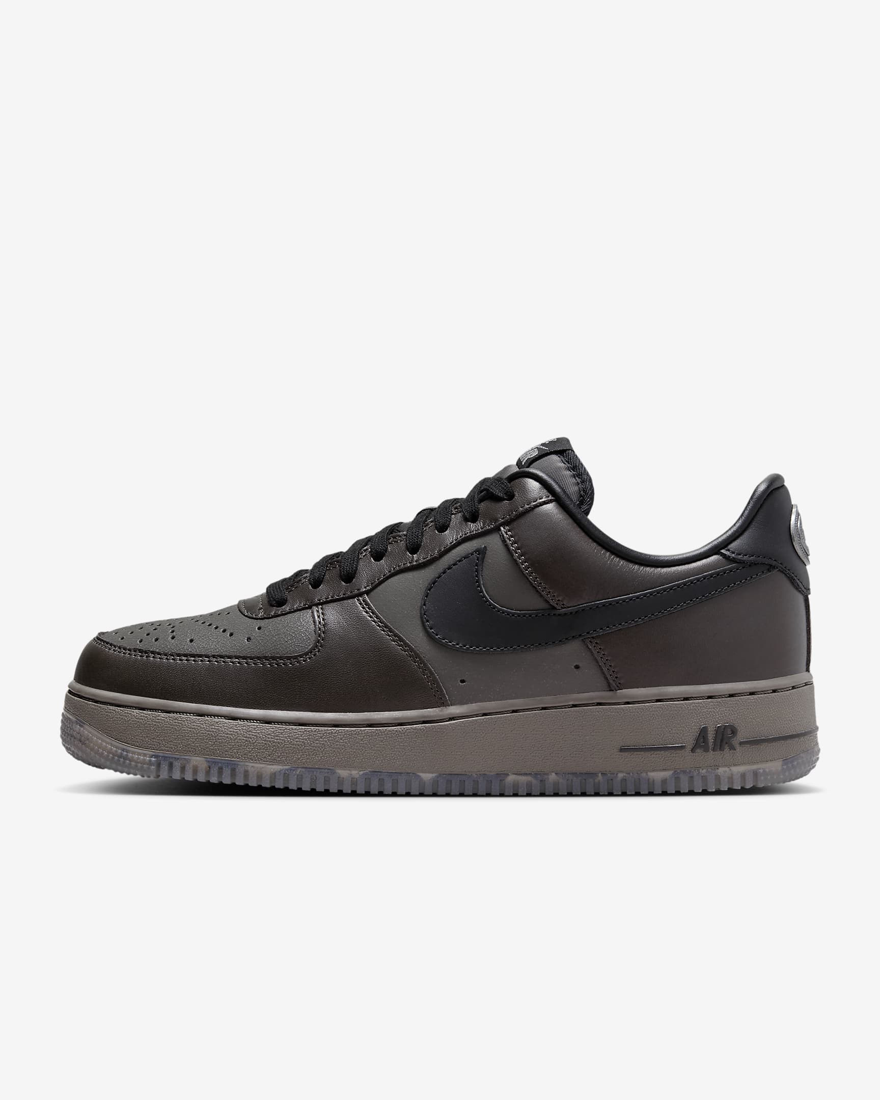 Tenis para hombre Nike Air Force 1 Low - Té negro/Marrón Petra/Gris oliva/Negro