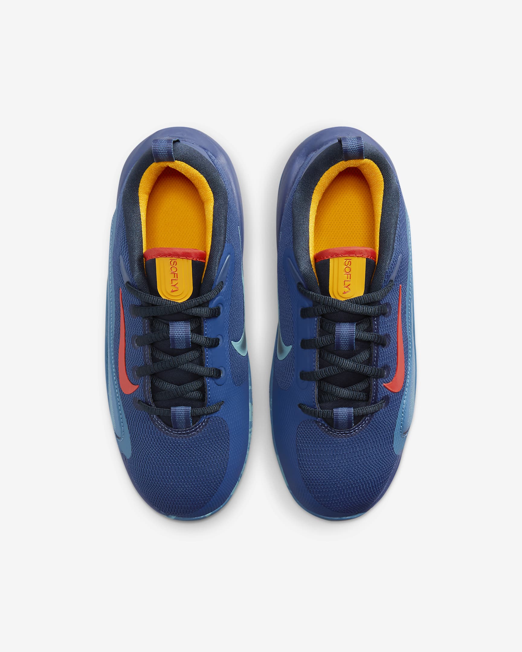 Nike IsoFly 大童籃球鞋 - Mystic Navy/Armory Navy/Aegean Storm/Cosmic Clay