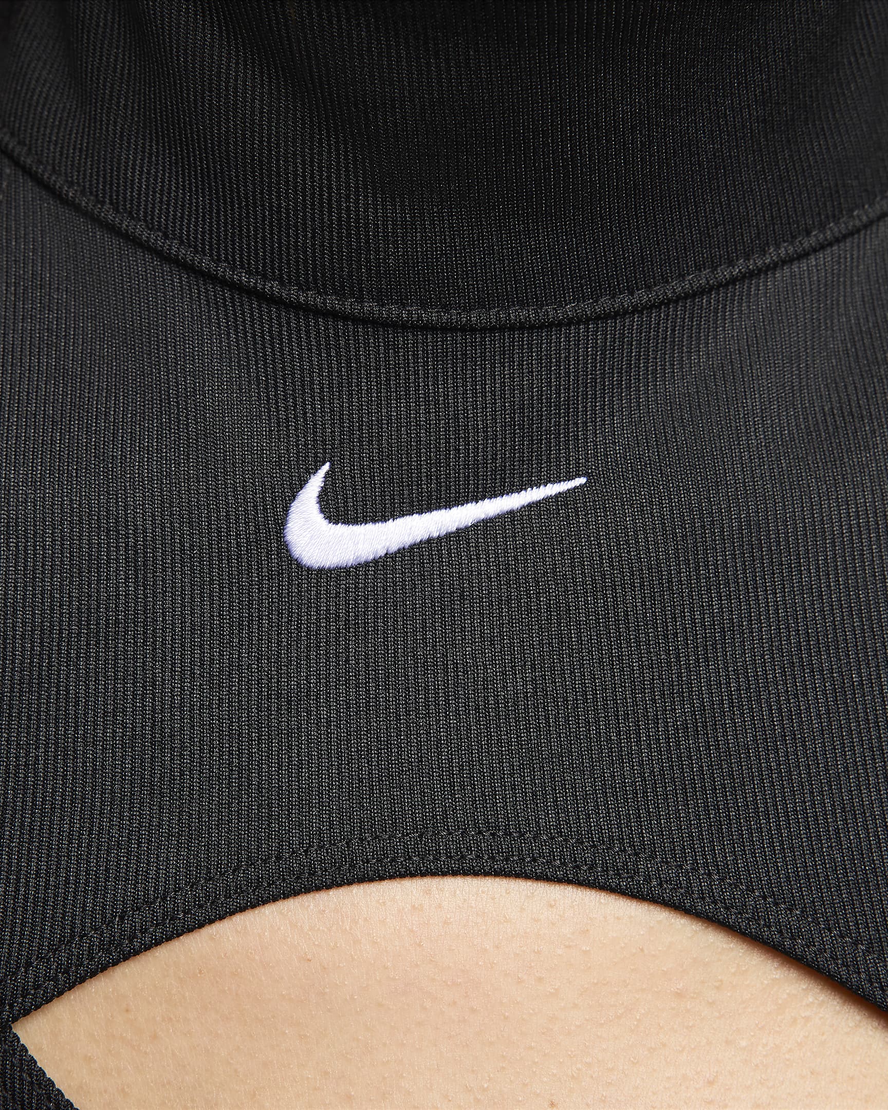 Camisola sem mangas Nike Sportswear para mulher - Preto/Branco