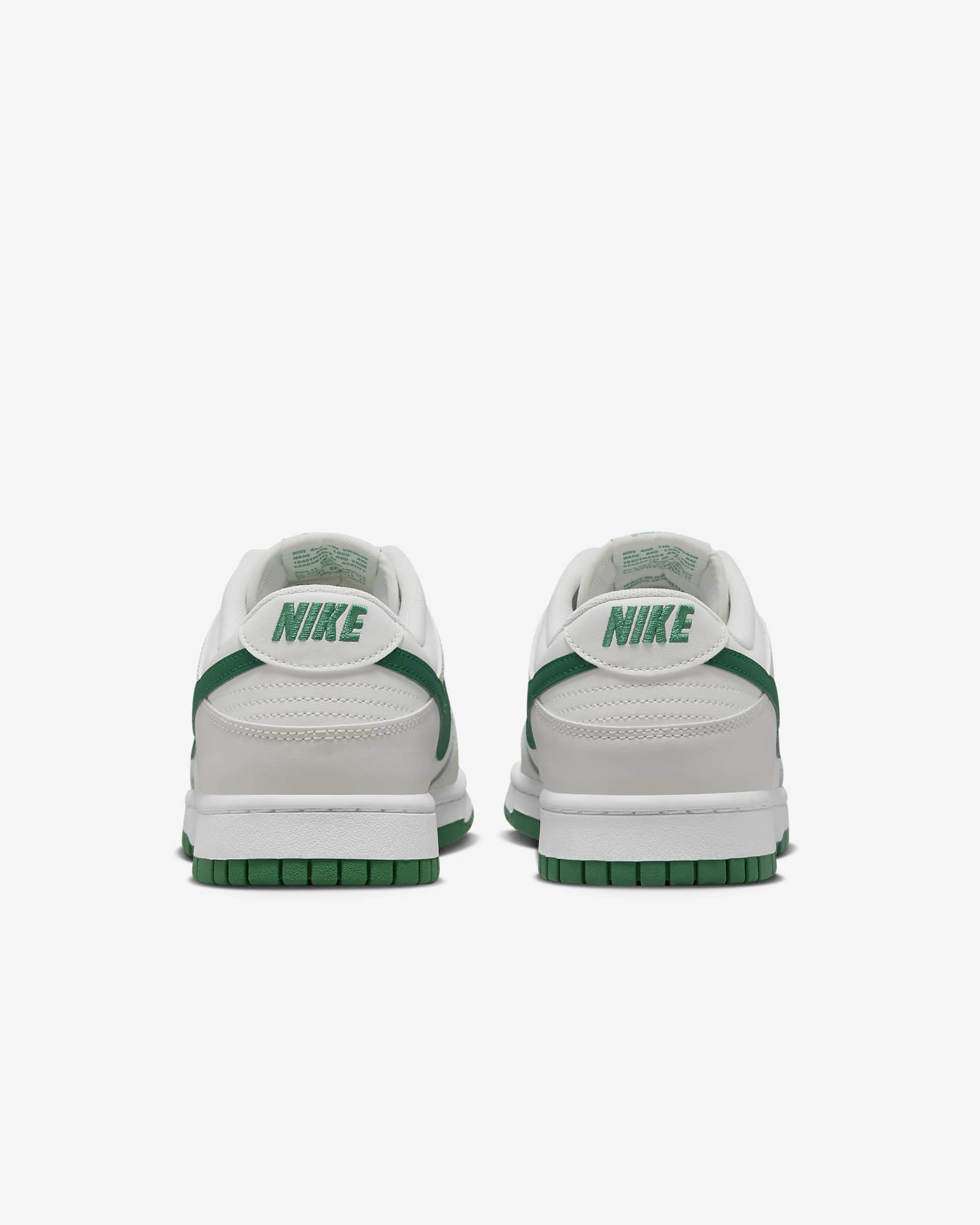 Nike Dunk Low Retro-sko til mænd - Summit White/Platinum Tint/hvid/Malachite