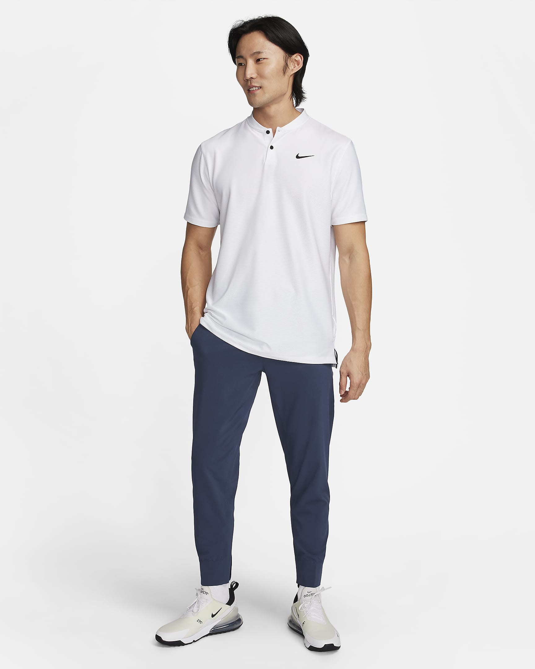 Nike Tour Repel Men's Golf Jogger Trousers - Midnight Navy/Black