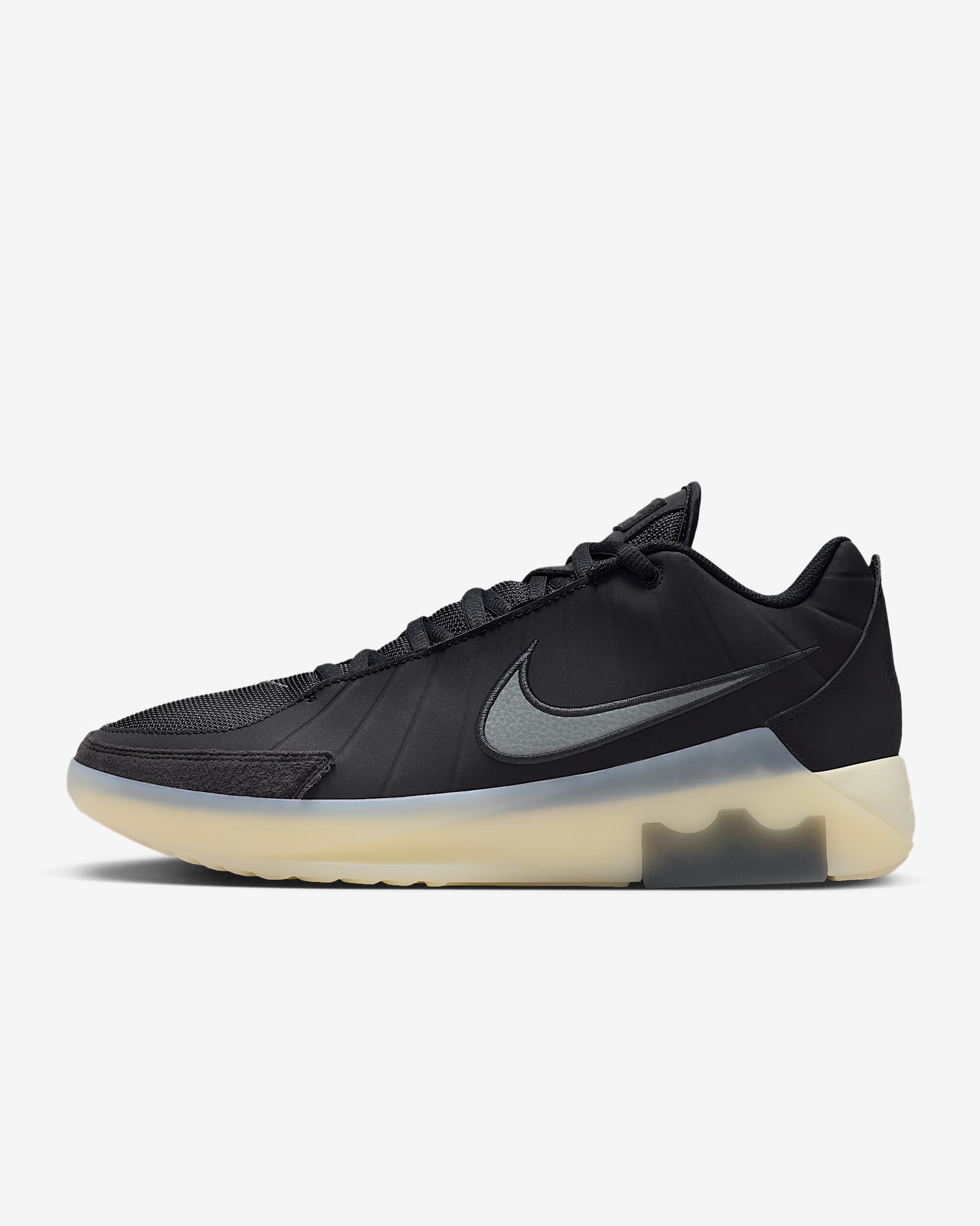 LeBron Witness 9 Basketballschuh - Schwarz/Coconut Milk/Iron Grey