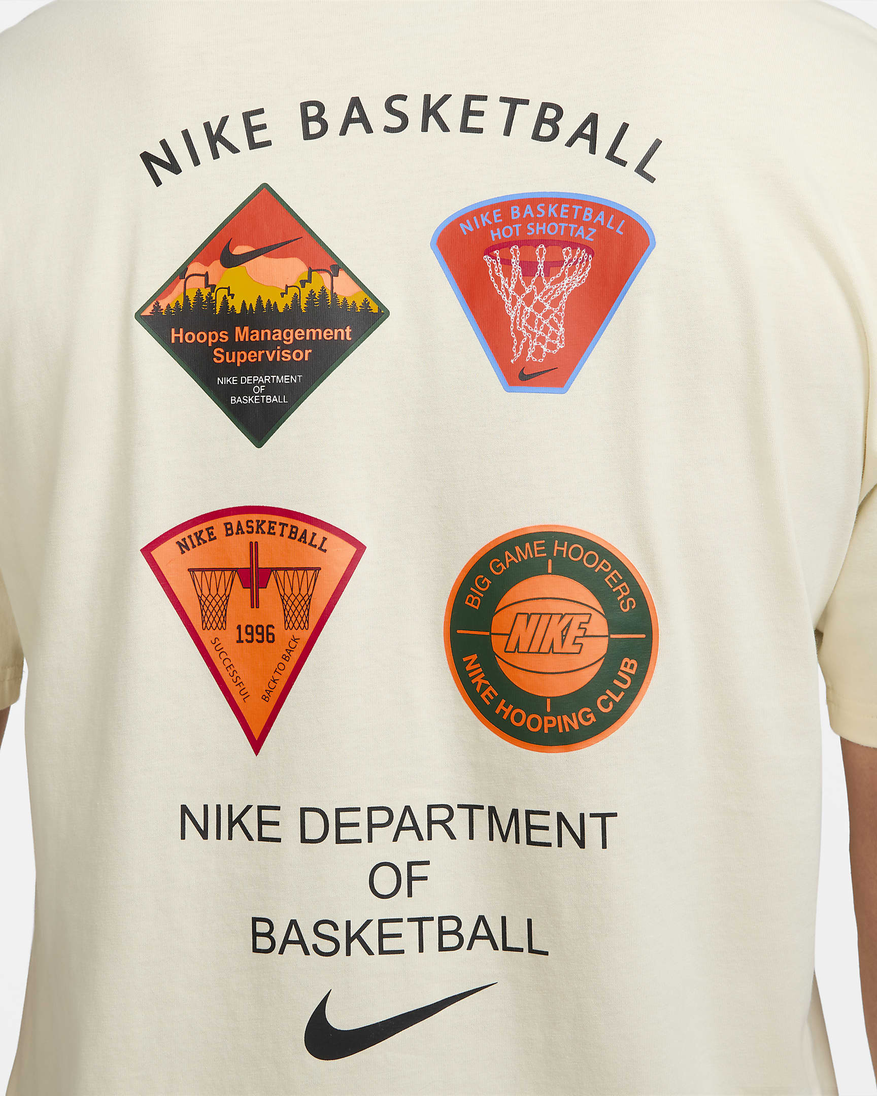 Nike Max90 Men's Basketball T-Shirt - Coconut Milk