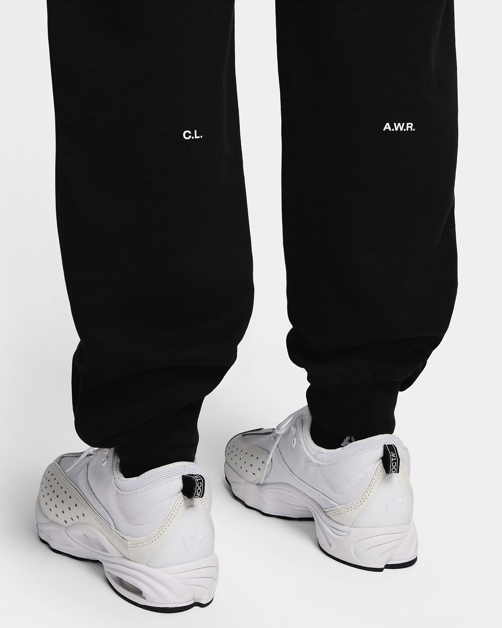 NOCTA NOCTA Fleece CS Tracksuit Bottoms - Black/Black/White