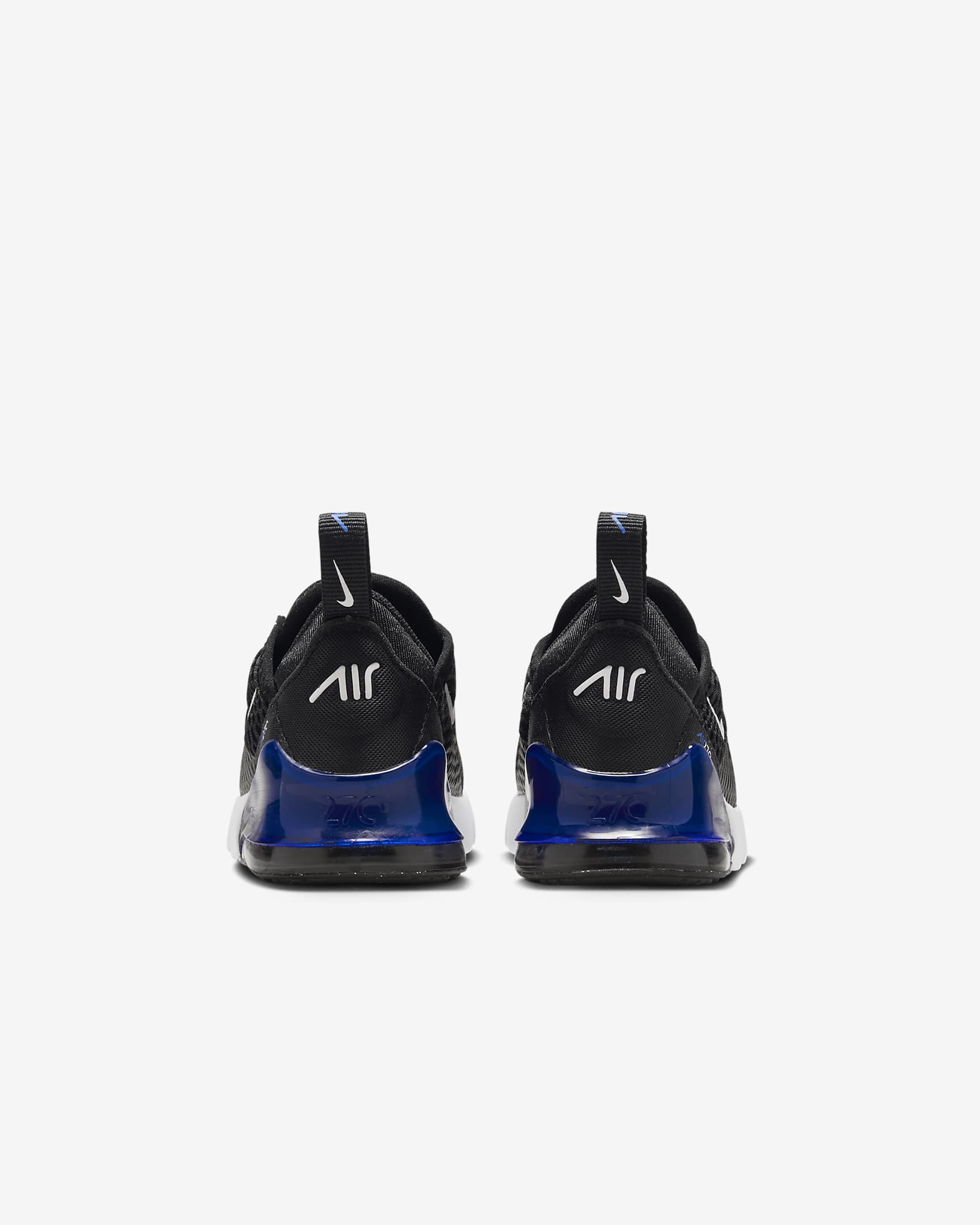 Sapatilhas Nike Air Max 270 para bebé - Preto/Azul Racer/Cinzento escuro/Branco