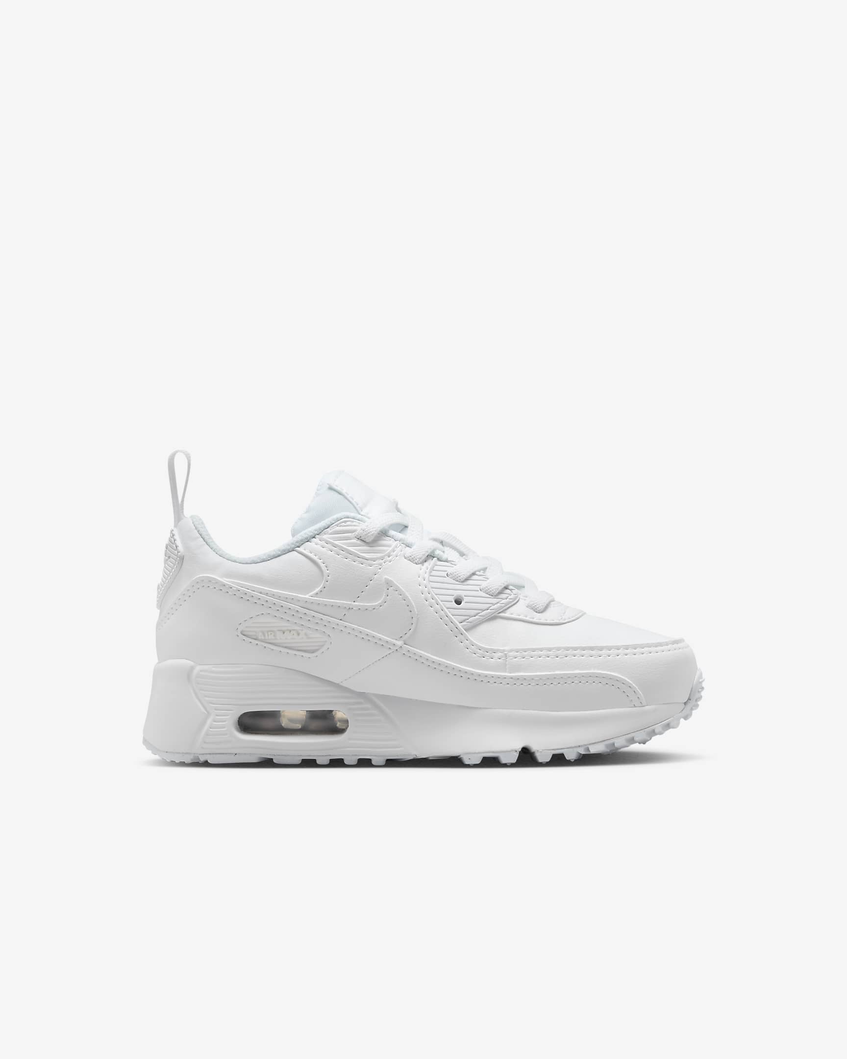 Chaussure Nike Air Max 90 EasyOn pour enfant - Blanc/Metallic Silver/Blanc/Blanc